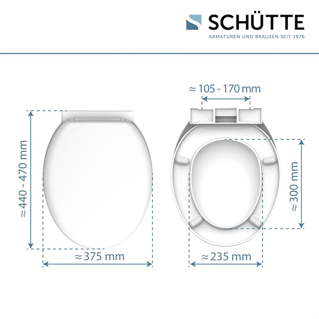 Schütte WC-Sitz »UNI«