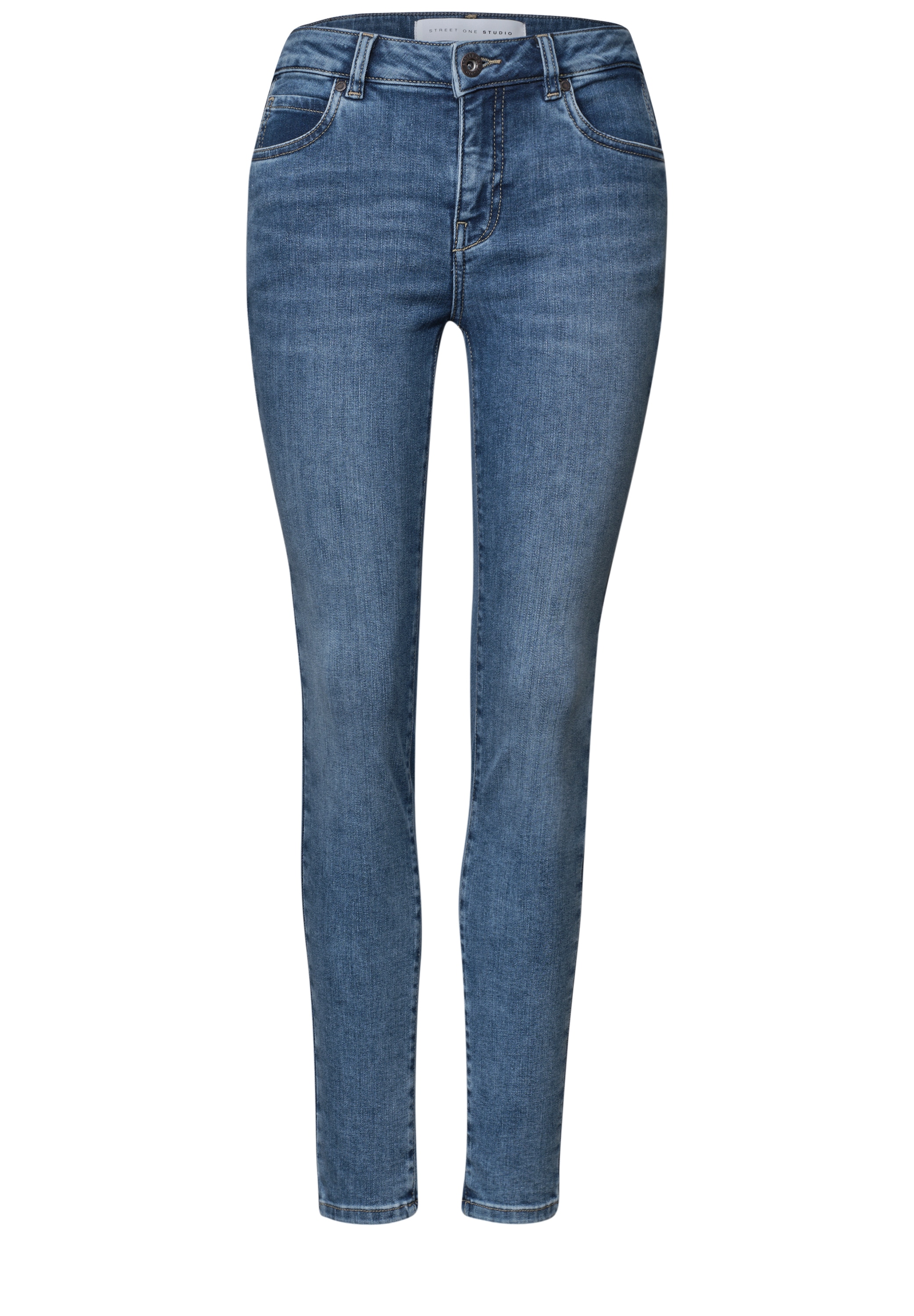 STREET ONE STUDIO Skinny-fit-Jeans 5-Pocket-Style
