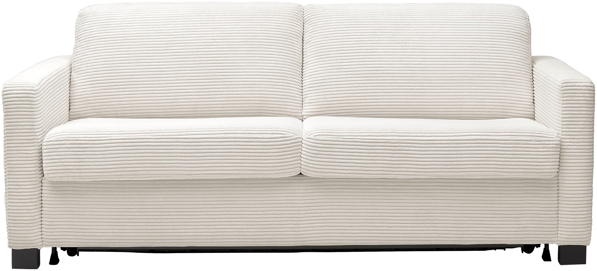 Schlafsofa HOME AFFAIRE, B:166cm H:81cm T:98cmsnow, 88% Polyester, 12% Polyacryl, Jugendzimmer, Sofas, "Vionelle, 2-Sitzer mit Kaltschaummatratze