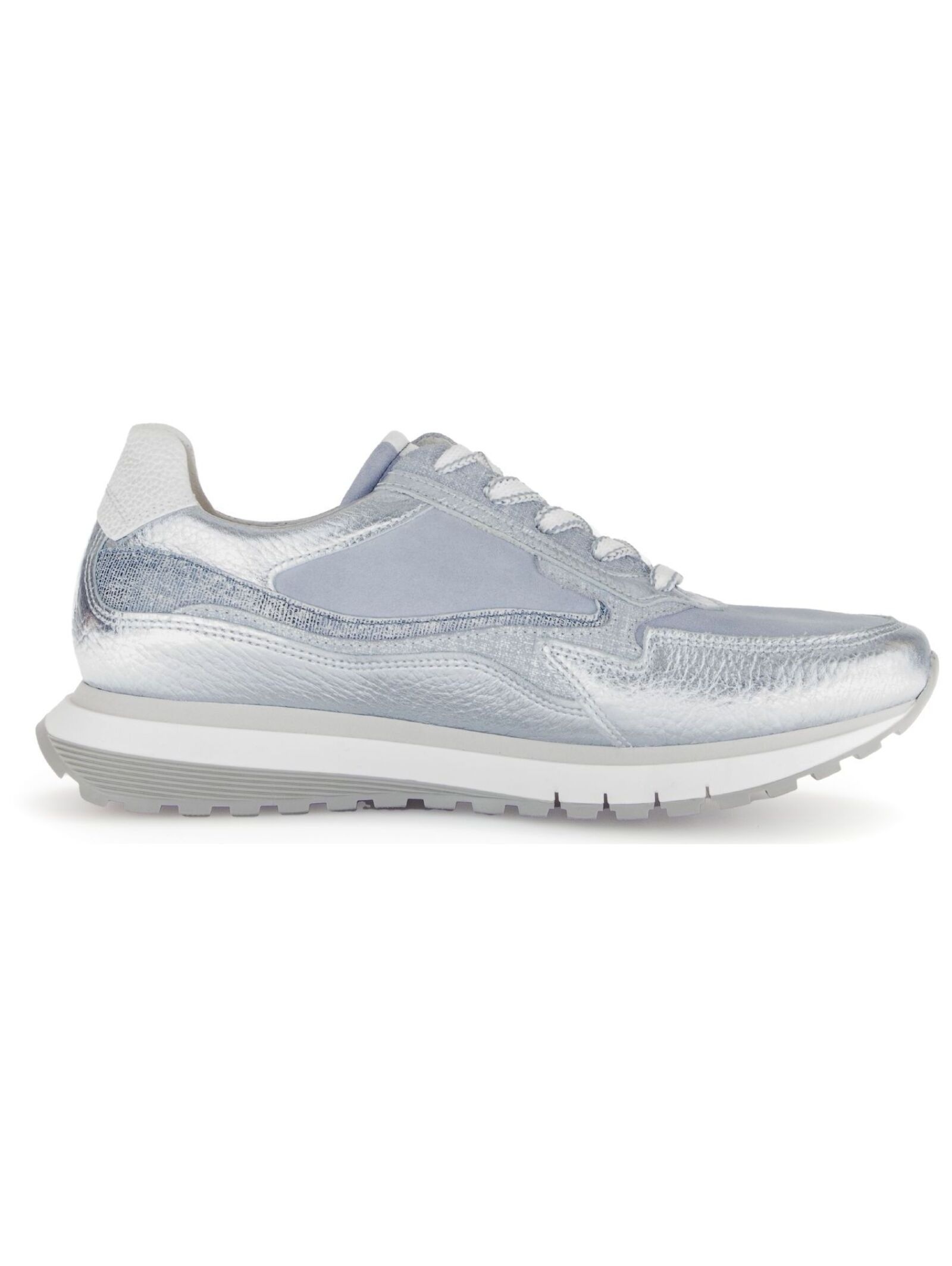 Sneaker GABOR COMFORT "Gabor Comfort Sneaker Leder/Textil", Damen, Gr. 39, azur, Leder, Textil, Schuhe Sneaker 3