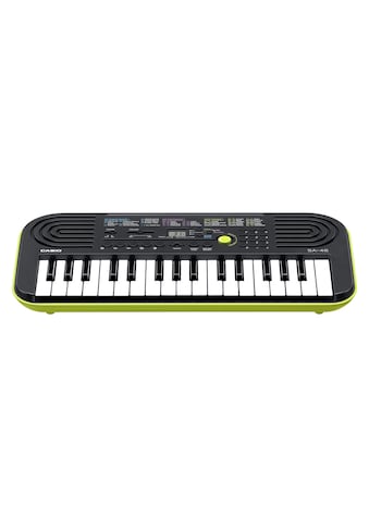 CASIO Keyboard »Mini-Keyboard SA-46«, mit Umschaltknopf für Piano-/Orgelsound kaufen