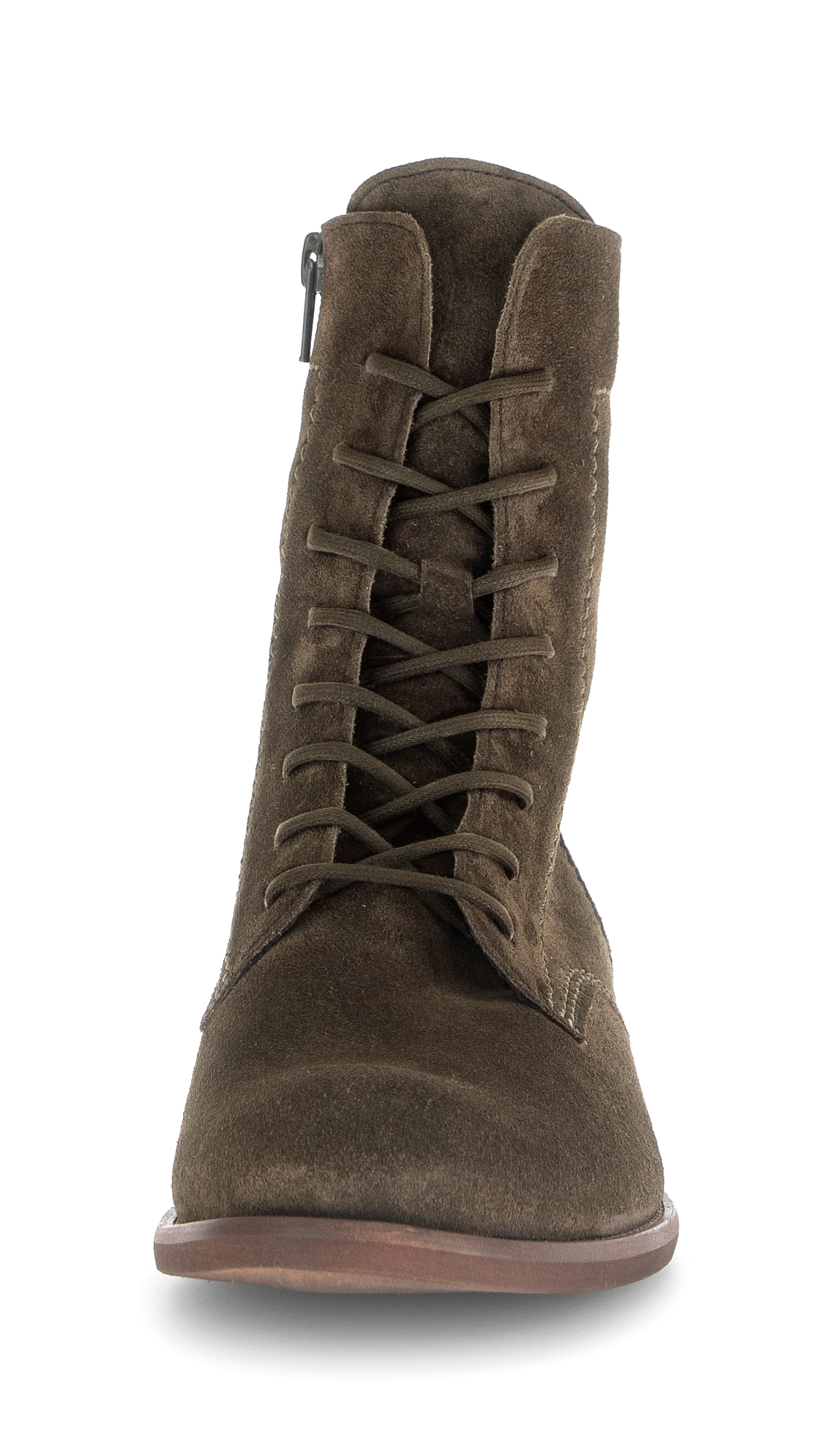 Gabor Schnürstiefelette, Blockabsatz, Schnürboots, Herbtboots mit herausnehmbarer Fußbett
