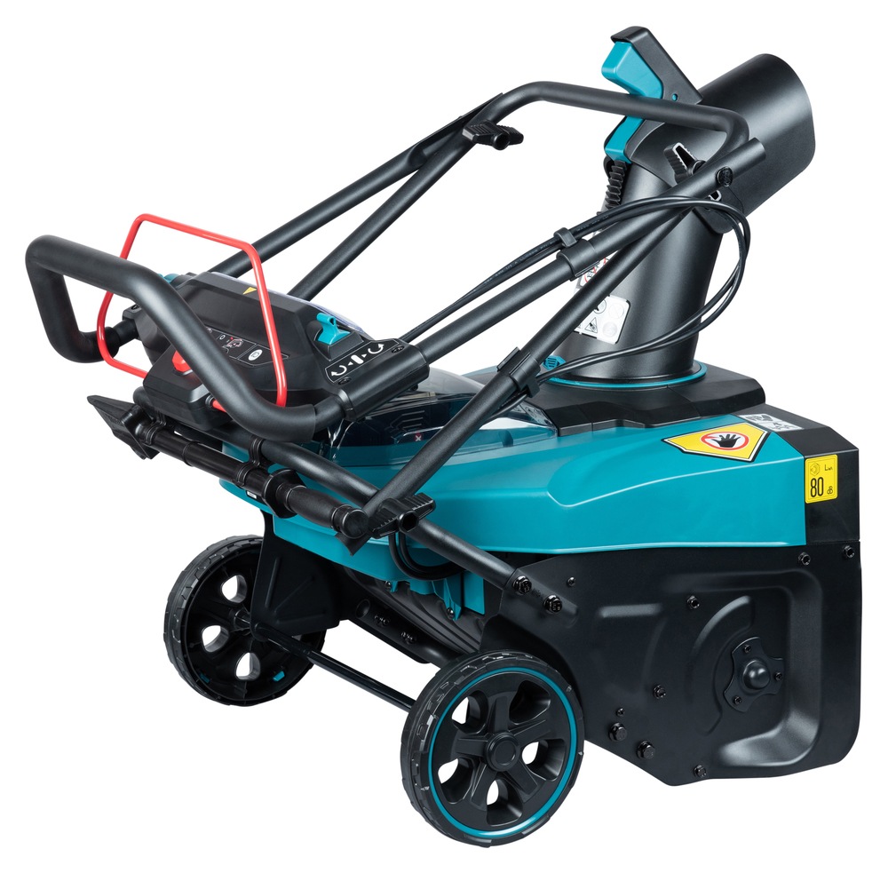 Makita Akku-Schneefräse »»SN001GZ« 40V max., XGT, 530 mm, 180°, ohne Akku und Ladegerät« kompakt  mit 530mm Räumbreite, stufenlosem Auswurf & LED-Beleuchtung