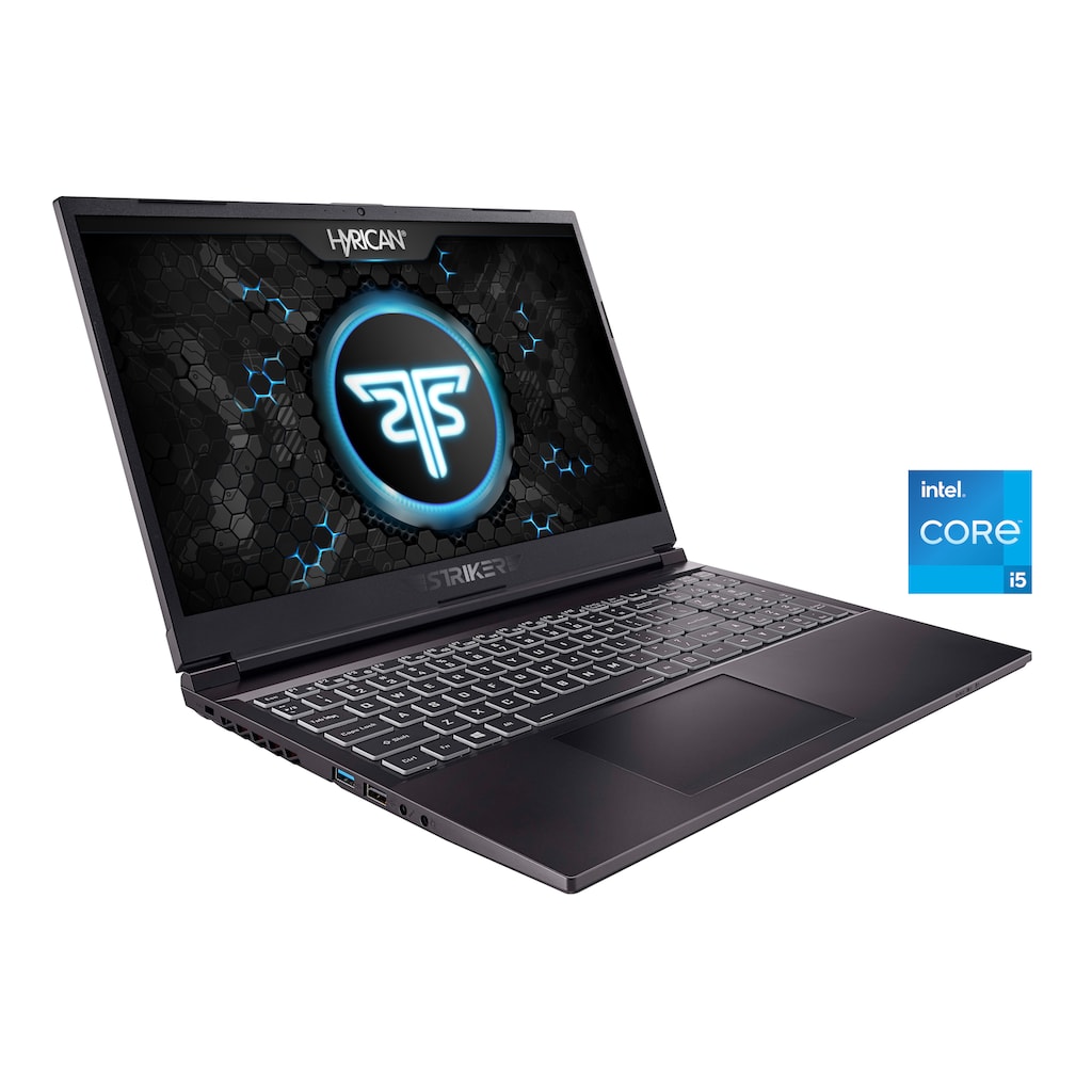 Hyrican Gaming-Notebook »Striker 1652«, 39,62 cm, / 15,6 Zoll, Intel, Core i5, GeForce RTX 3050 Ti, 480 GB SSD