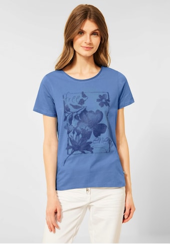 Cecil Print-Shirt, mit schimmerndem Blumenmotiv kaufen