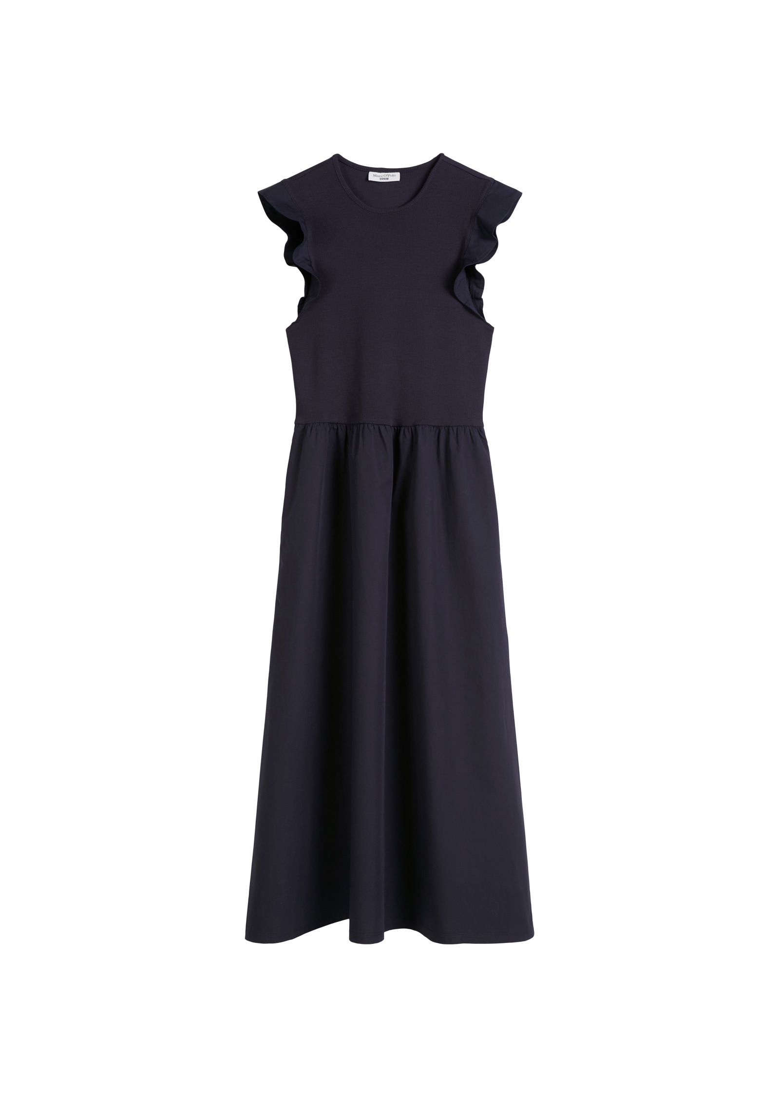 Marc O'Polo DENIM Jerseykleid »mit Baumwoll-Popelinerock«