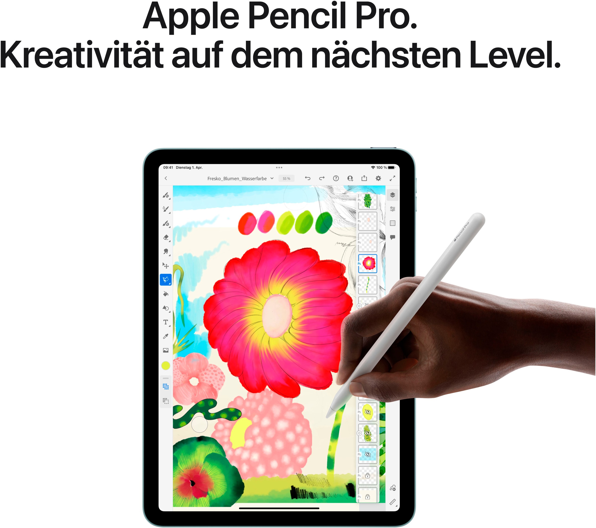 Apple Tablet »11" iPad Air Wi-Fi (2025)«, (27,59 cm / 10,86 Zoll), iPadOS,)