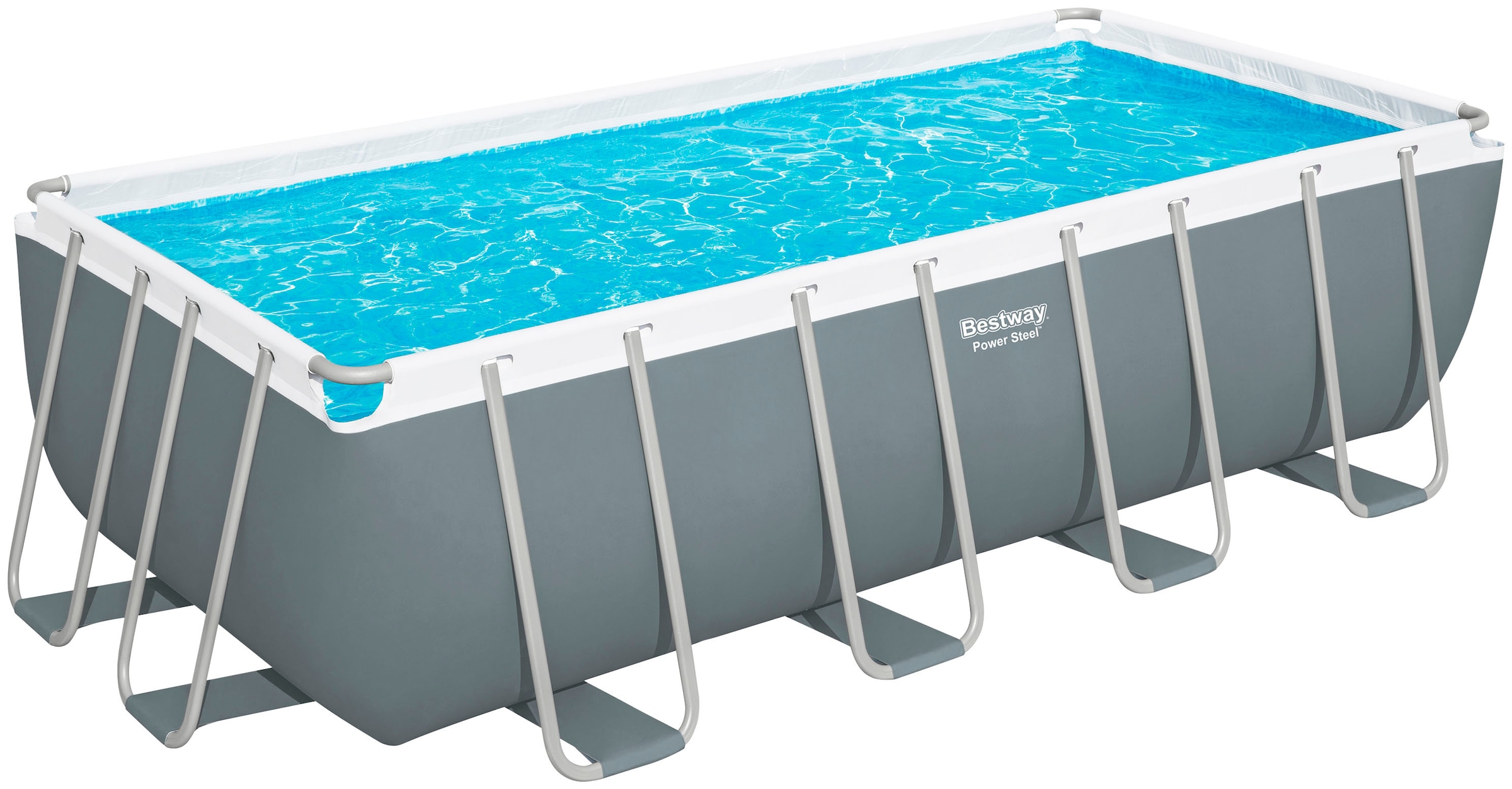 Bestway Framepool "Power Steel™", (Komplett-Set), Frame Pool mit Sandfilter günstig online kaufen