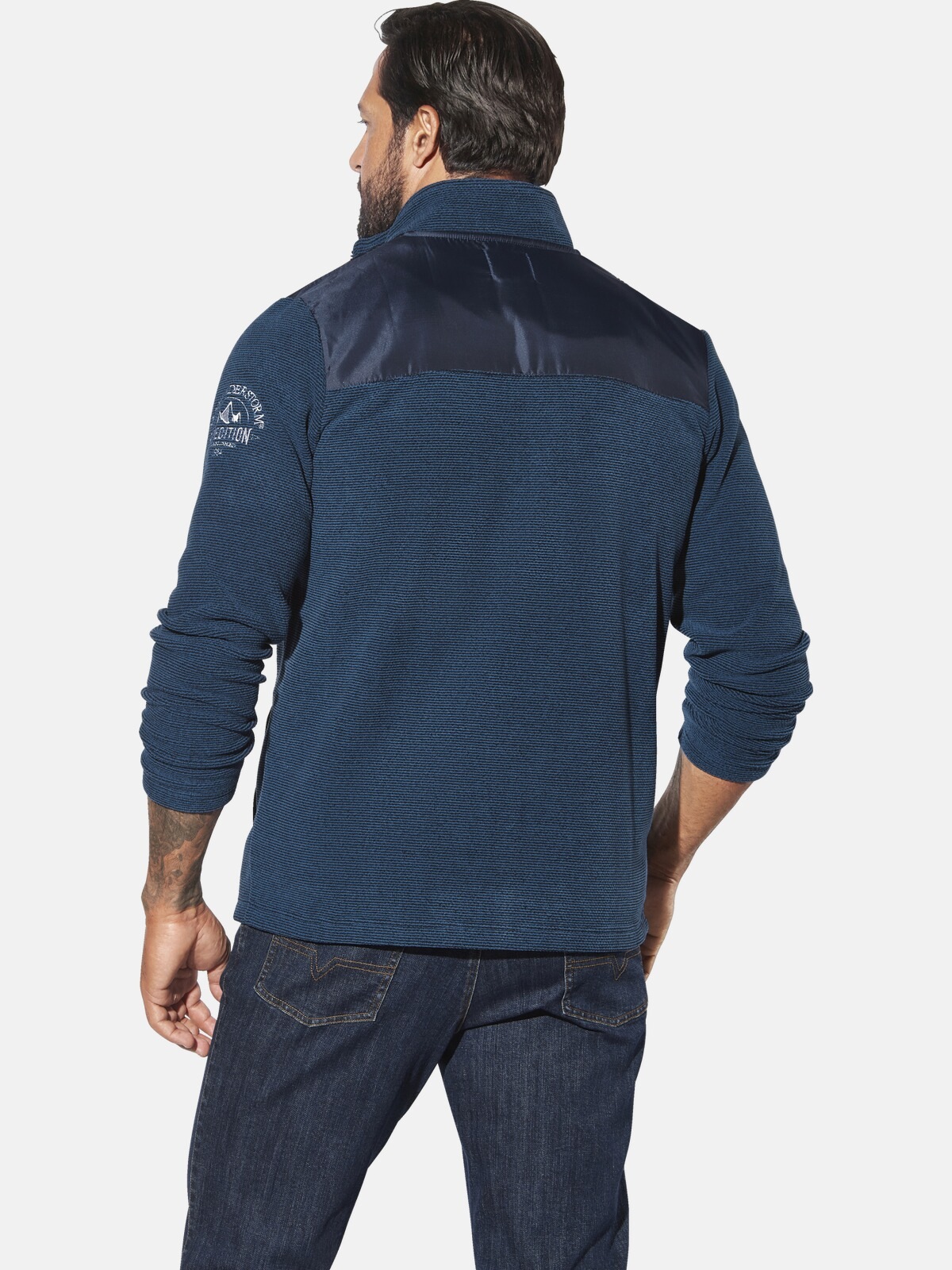 Jan Vanderstorm Sweatjacke »Fleecejacke JORVIK«