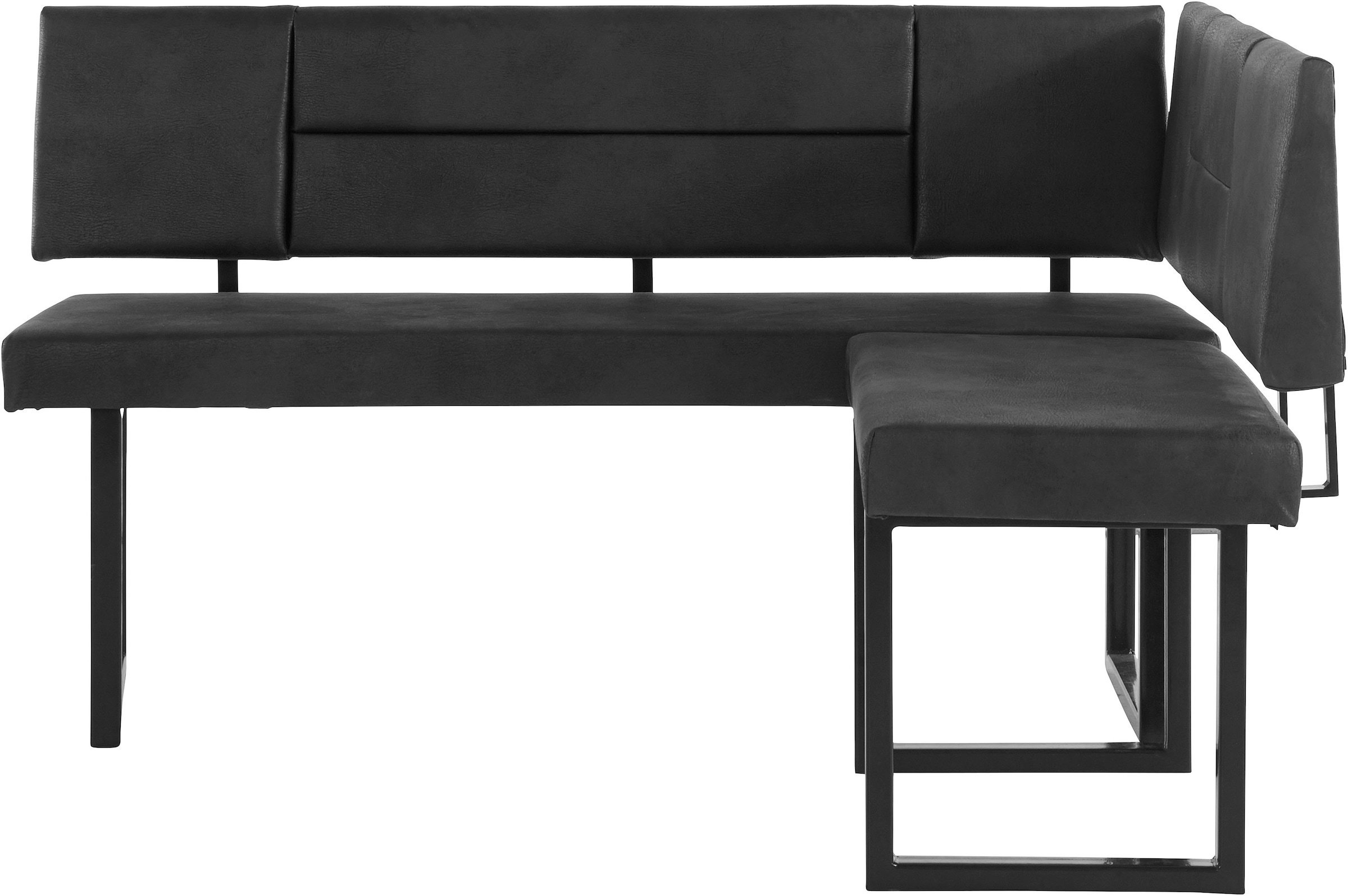 Home affaire Eckbank »Ema«, in Microfaser Vintage