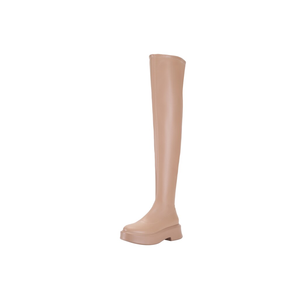 ekonika Overkneestiefel mit trendiger Plateausohle ekonika Overkneestiefel mit trendiger Plateausohle
