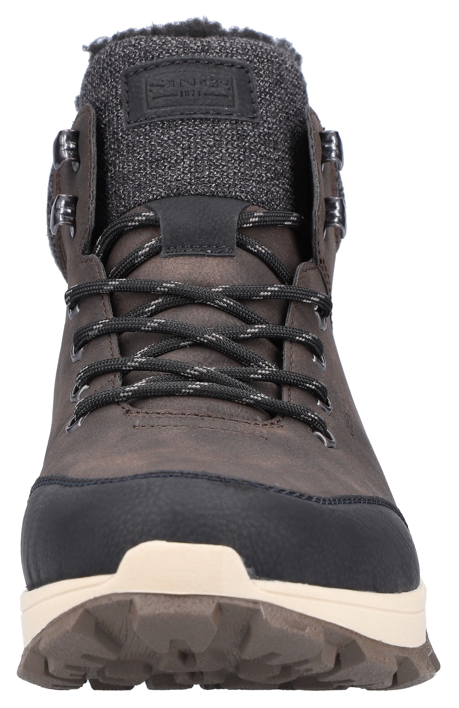 Rieker Winterboots, mit komfortabler SoftFoam-Innensohle, Freizeitschuh, Schnürschuh