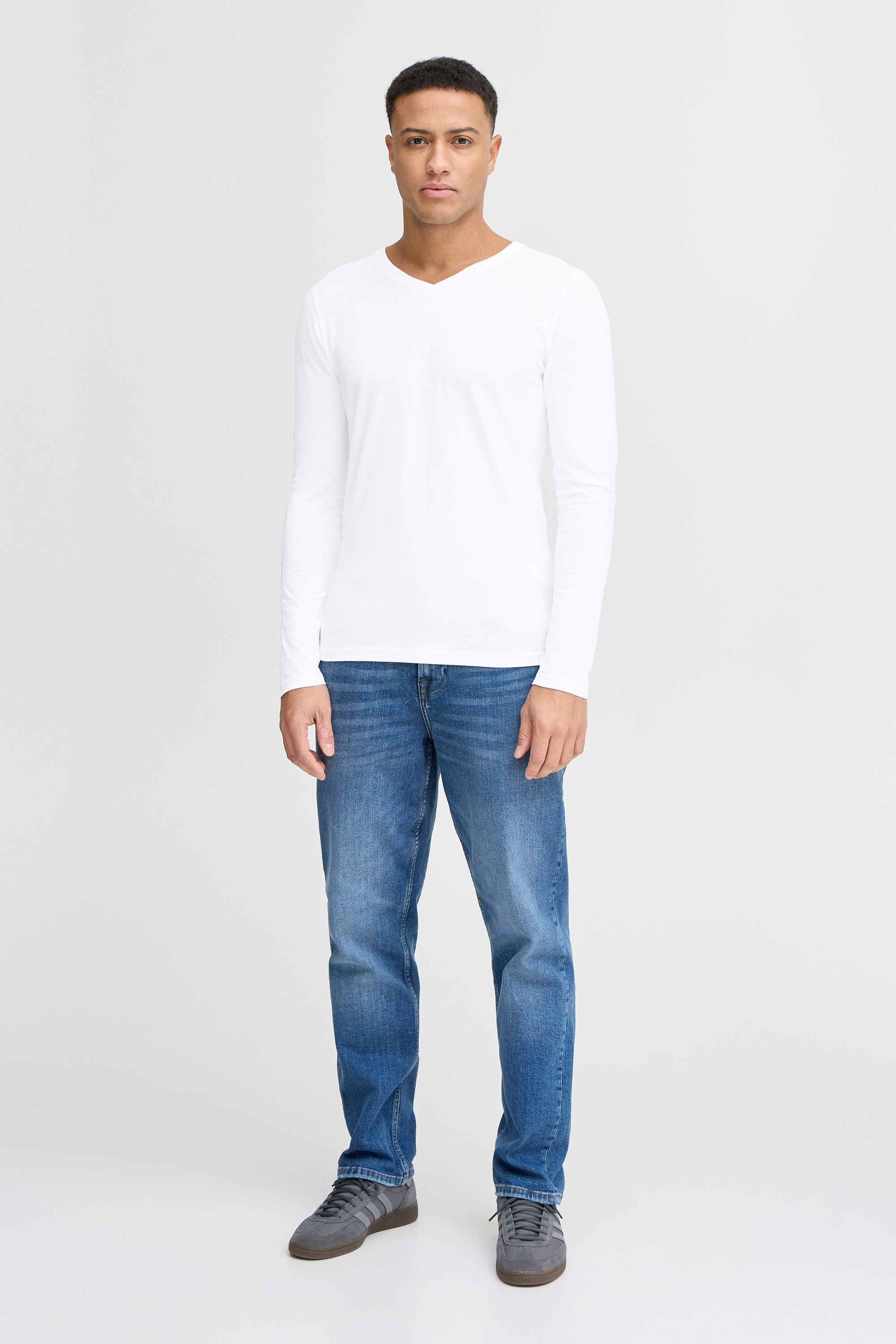 !Solid V-Shirt »V-Shirt SDBasil«