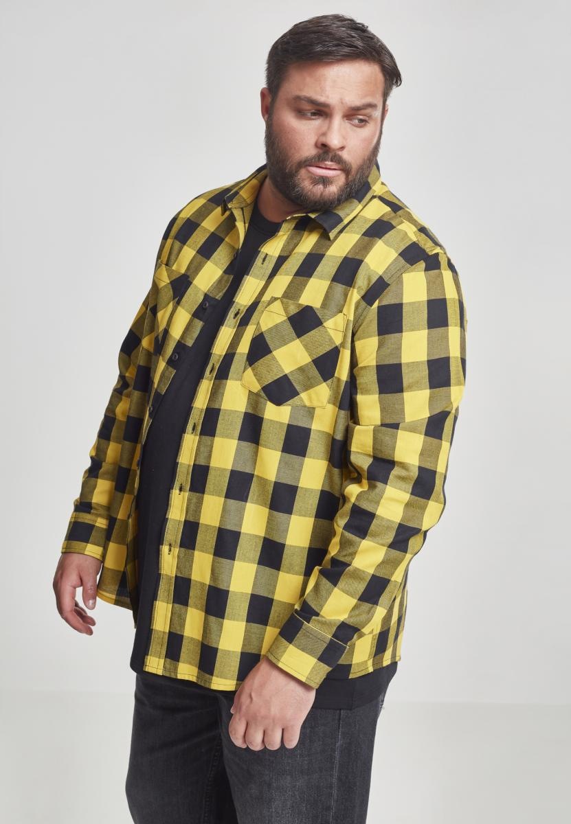 URBAN CLASSICS Langarmshirt BAUR »Checked tlg.) ▷ Flanell Shirt«, bestellen (1 