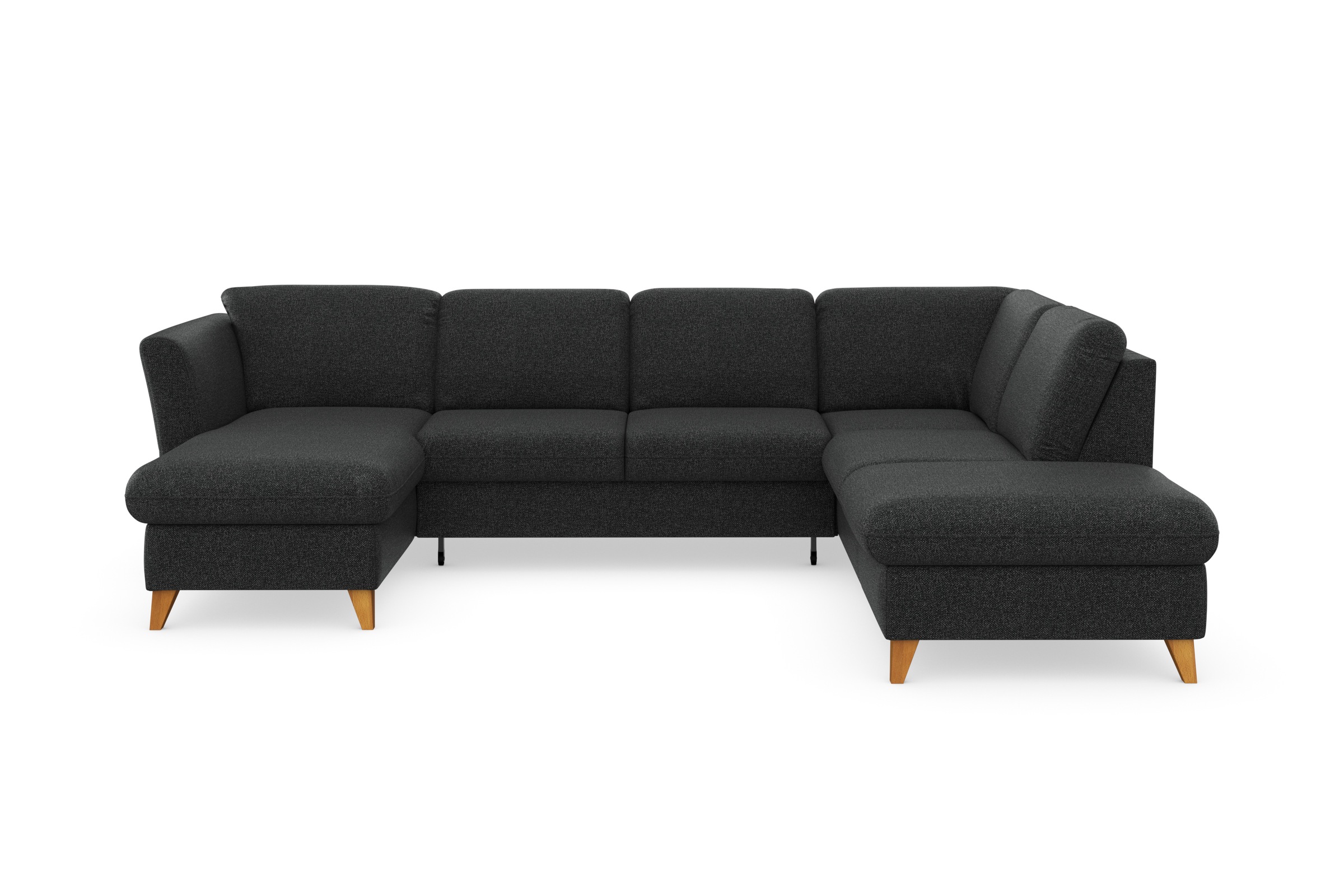 Home affaire Wohnlandschaft "Trelleborg U-Form" Federkern-Polsterung, wahlw günstig online kaufen