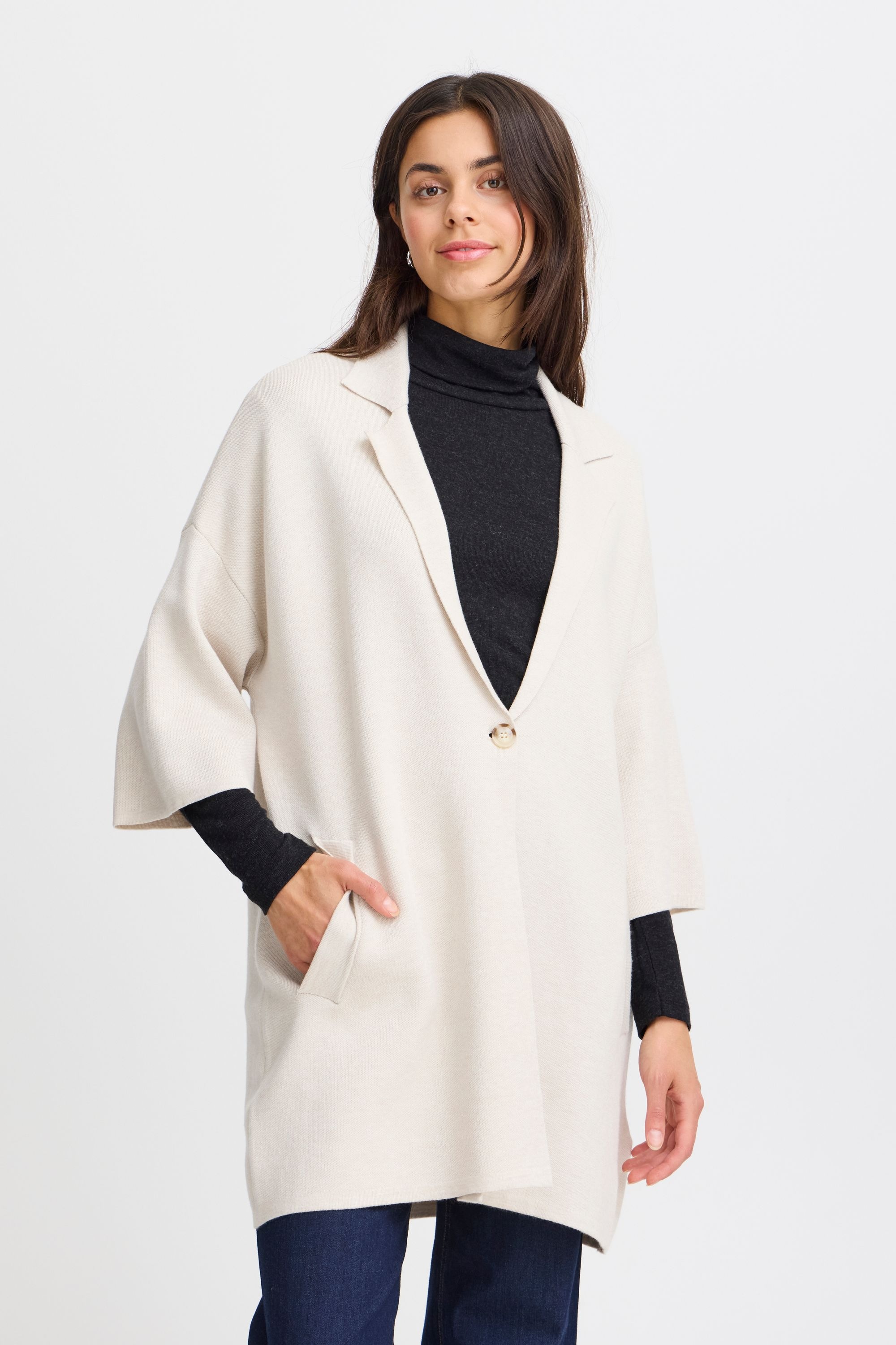 fransa Strickjacke »Strickjacke FRSALLY CAR 4«