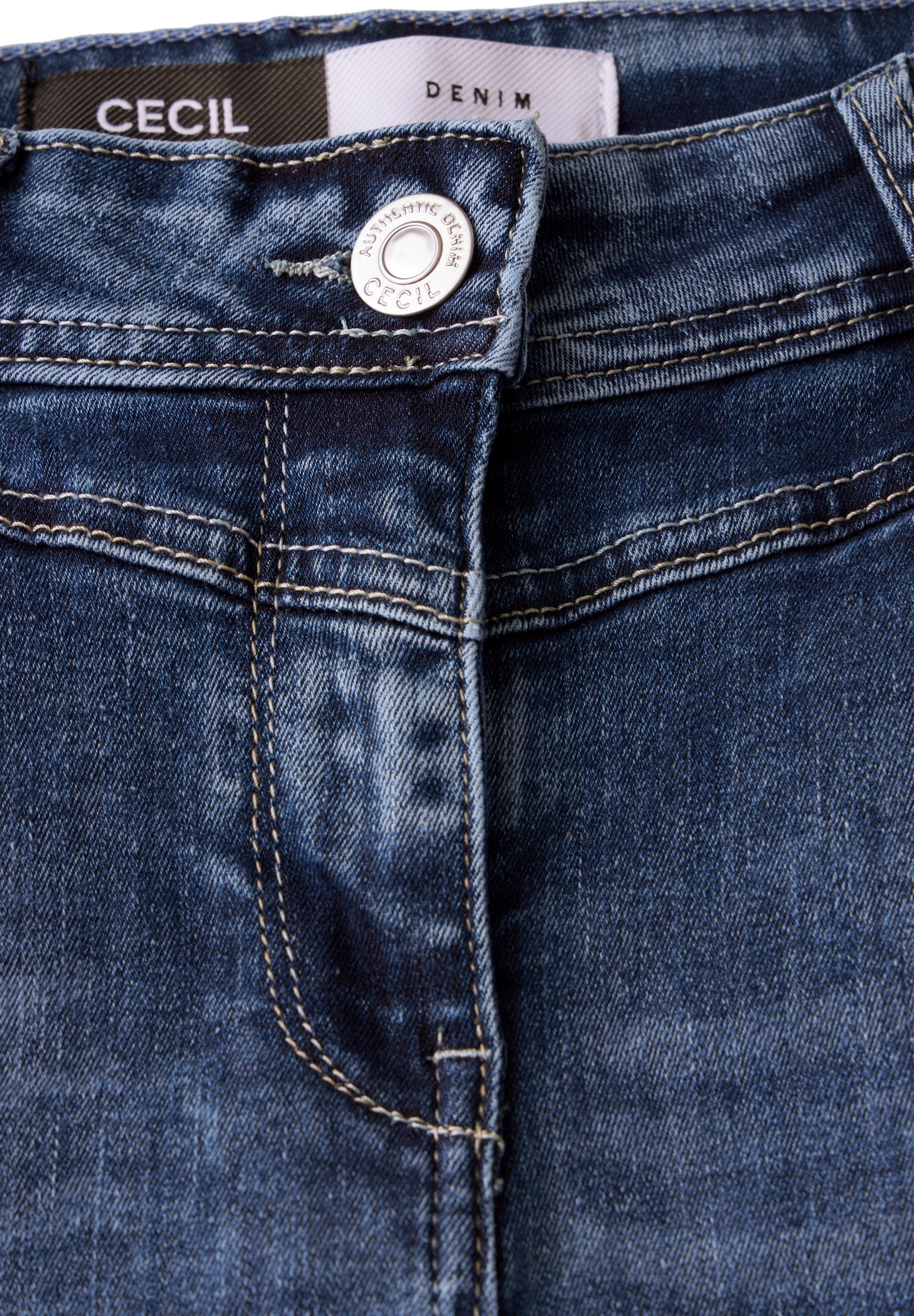 Cecil Straight-Jeans, mit Stretchanteil