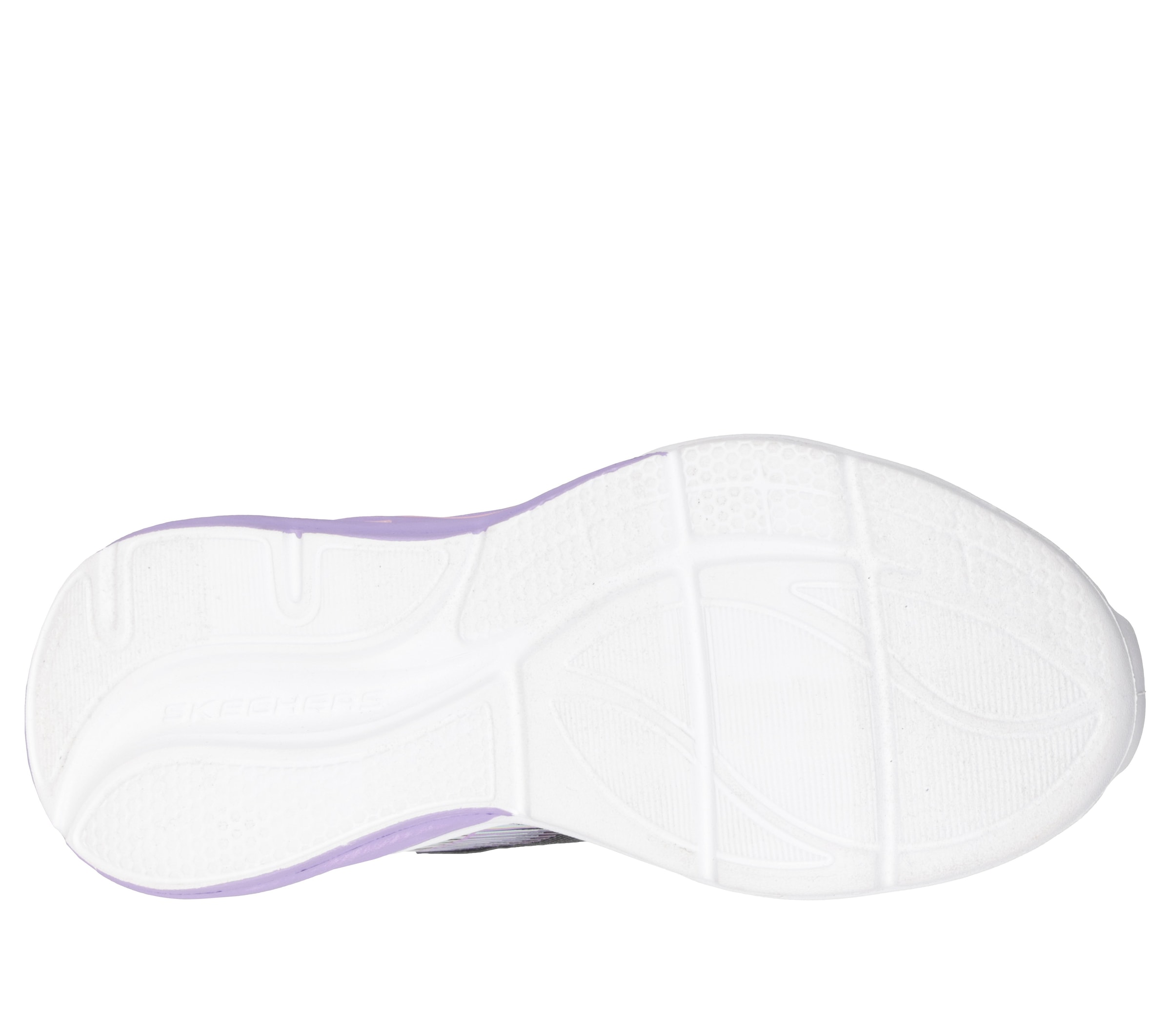 Skechers Sneaker »COSMIC GLOW LIGHTS«  Sportschuh mit Klett, Größenschablone zum Download