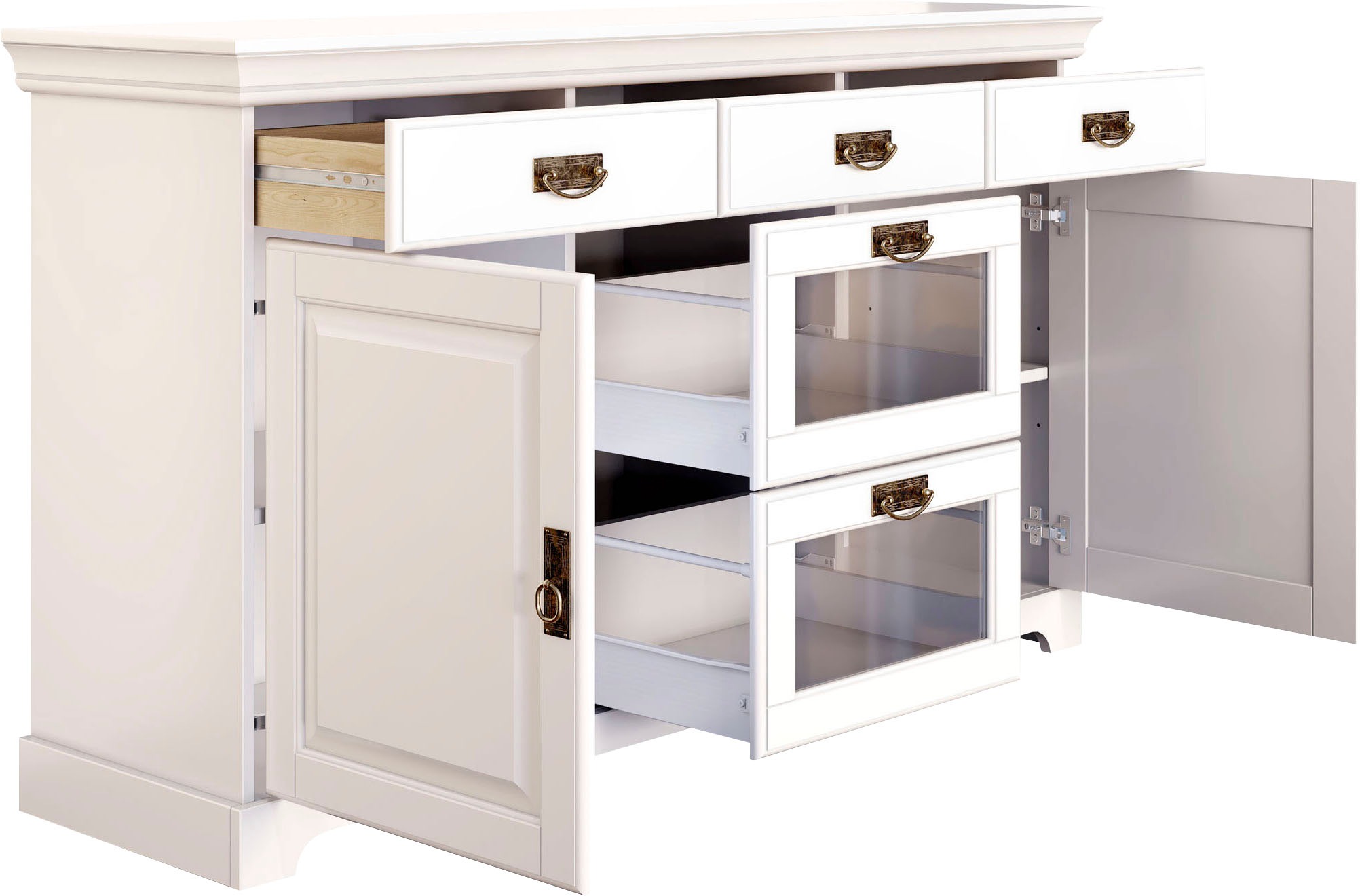 Home affaire Sideboard »Rügen«, Kommode aus massiver Kiefer, FSC®, Breite 145 oder 180 cm