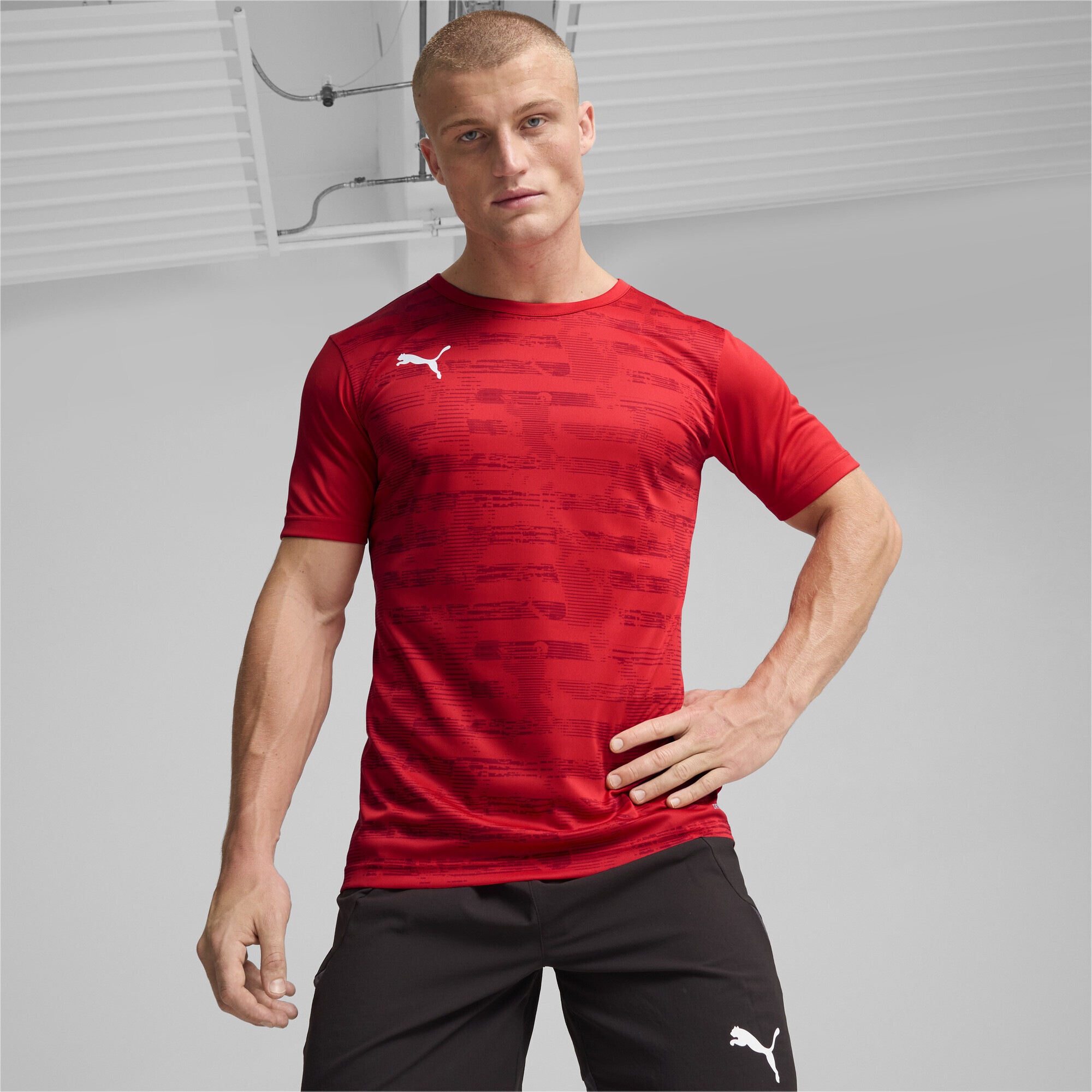 PUMA Trainingsshirt »individualRISE Graphic Trikot Herren«