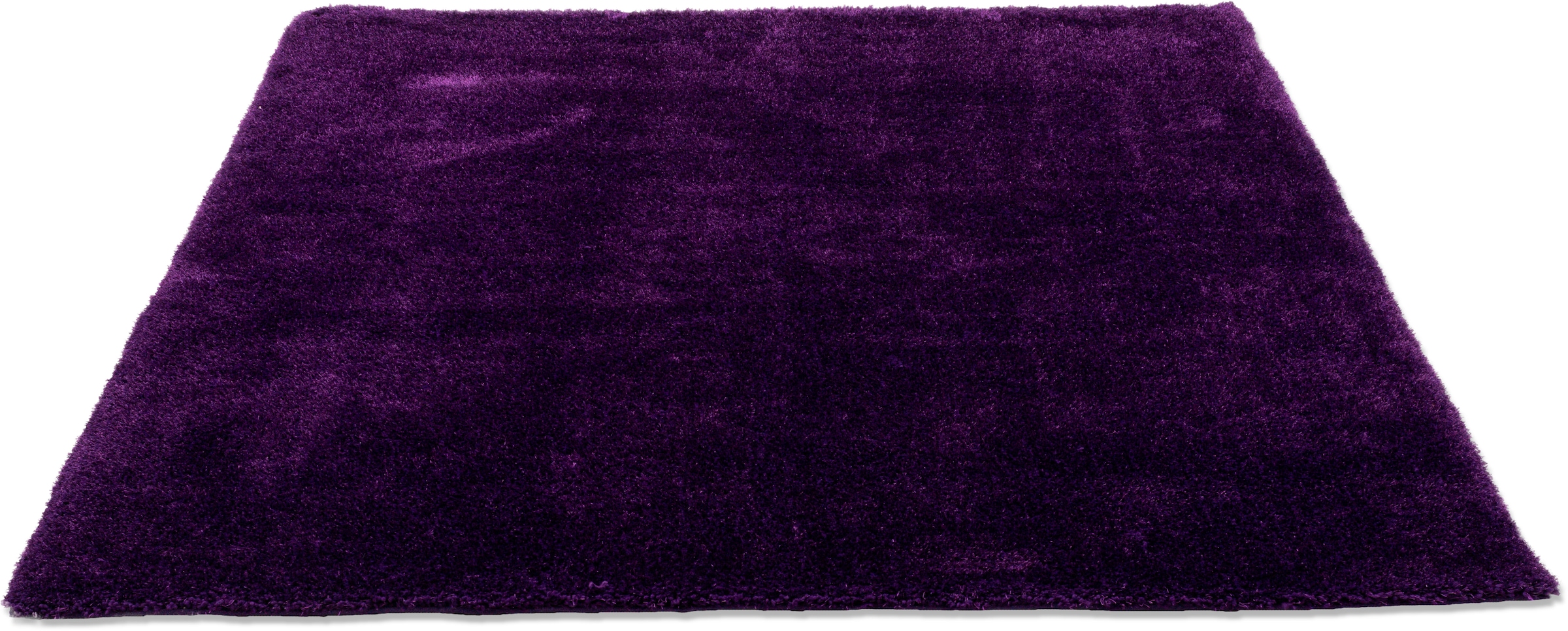 TOM TAILOR HOME Hochflor-Teppich »Soft«, rechteckig, 35 mm Höhe, handgetuftet, Uni-Farben, super weich und flauschig