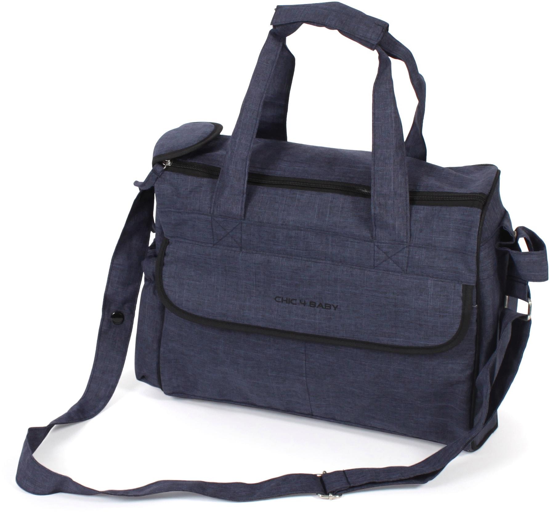 CHIC4BABY Wickeltasche »Komfort Džinsai navy«