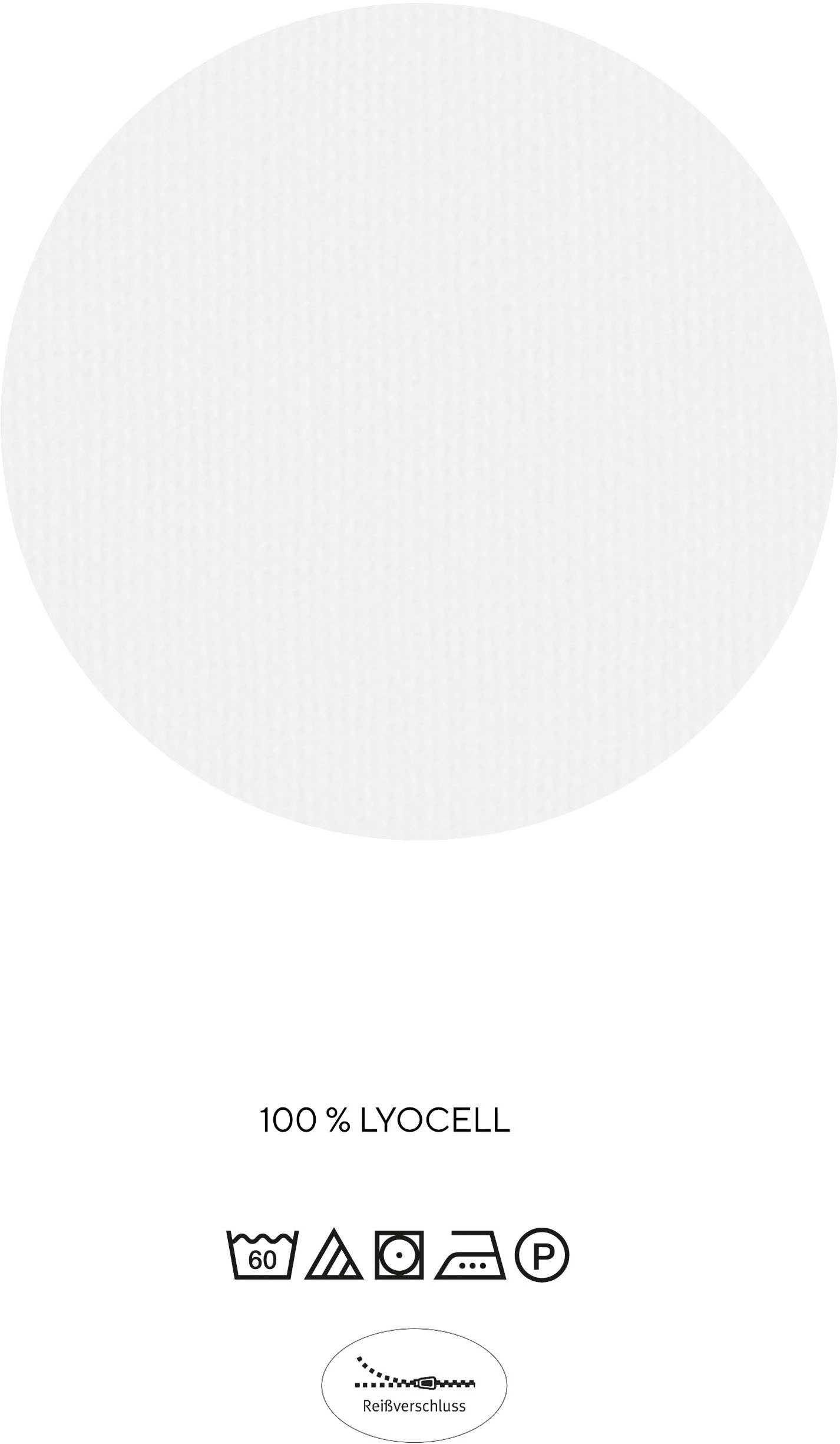 Biberna Bettwäsche »0470500« 2 Stk. natürlicher Rohstoff, schnelltrocknend, angenehm weich, atmungsaktiv