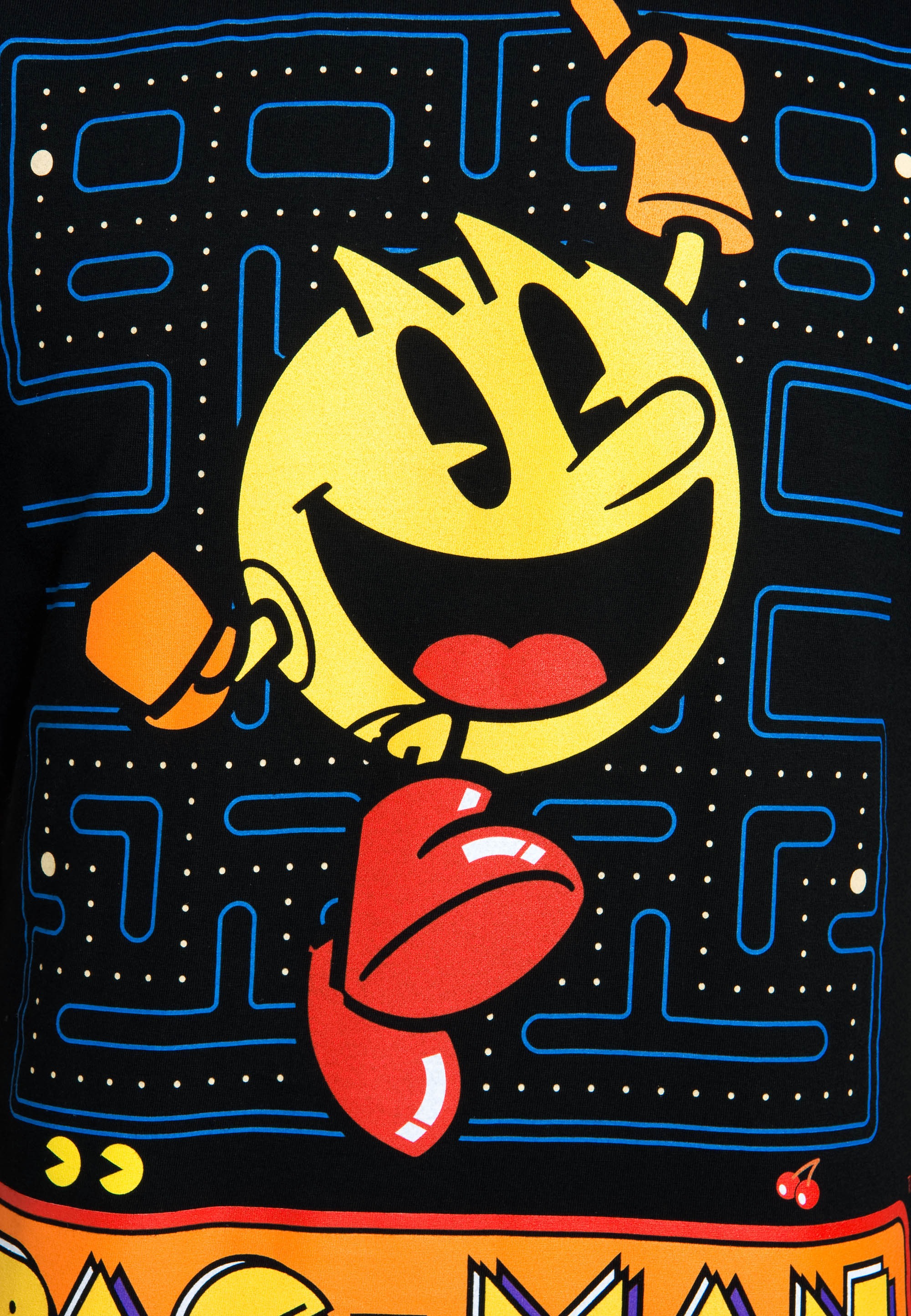 LOGOSHIRT T-Shirt »Pac-Man - Jumping«, mit Pac Man-Print