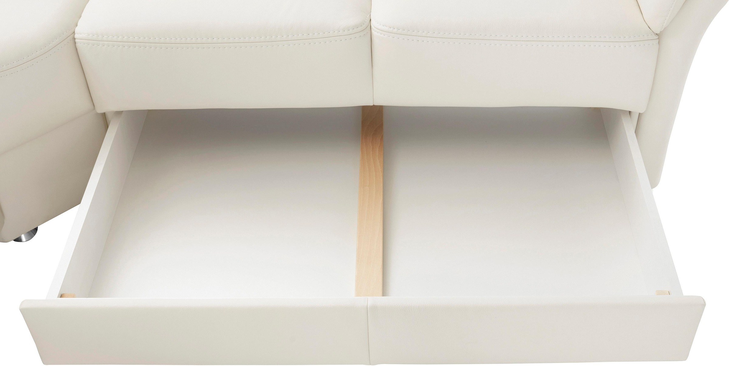 Places of Style Ecksofa »Sardinien L-Form«, mit Kopfteilverstellung, wahlweise mit Bettfunktion