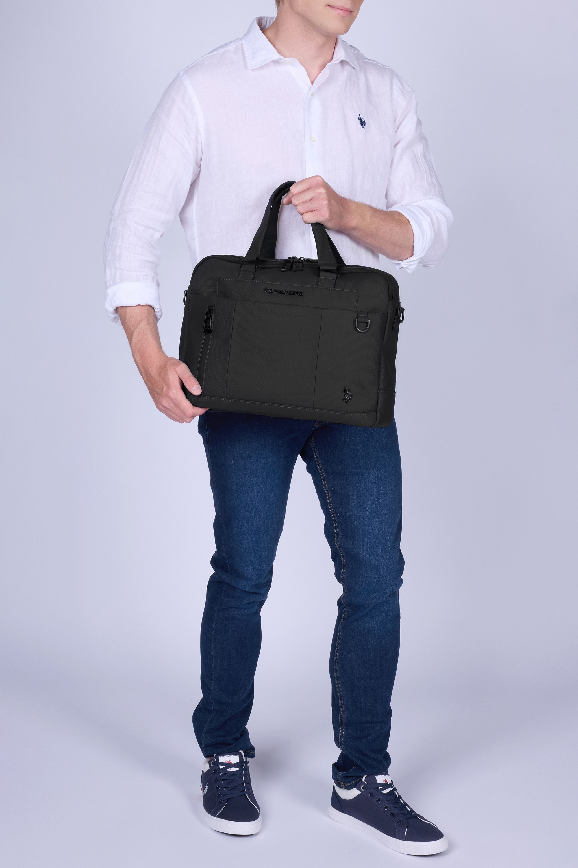 U.S. Polo Assn. Aktentasche »NEW CAMBRIDGE BUSINESS BAG Unisex« Aktentasche unisex, Laptoptasche, Business-Tasche, Briefcase, Sale