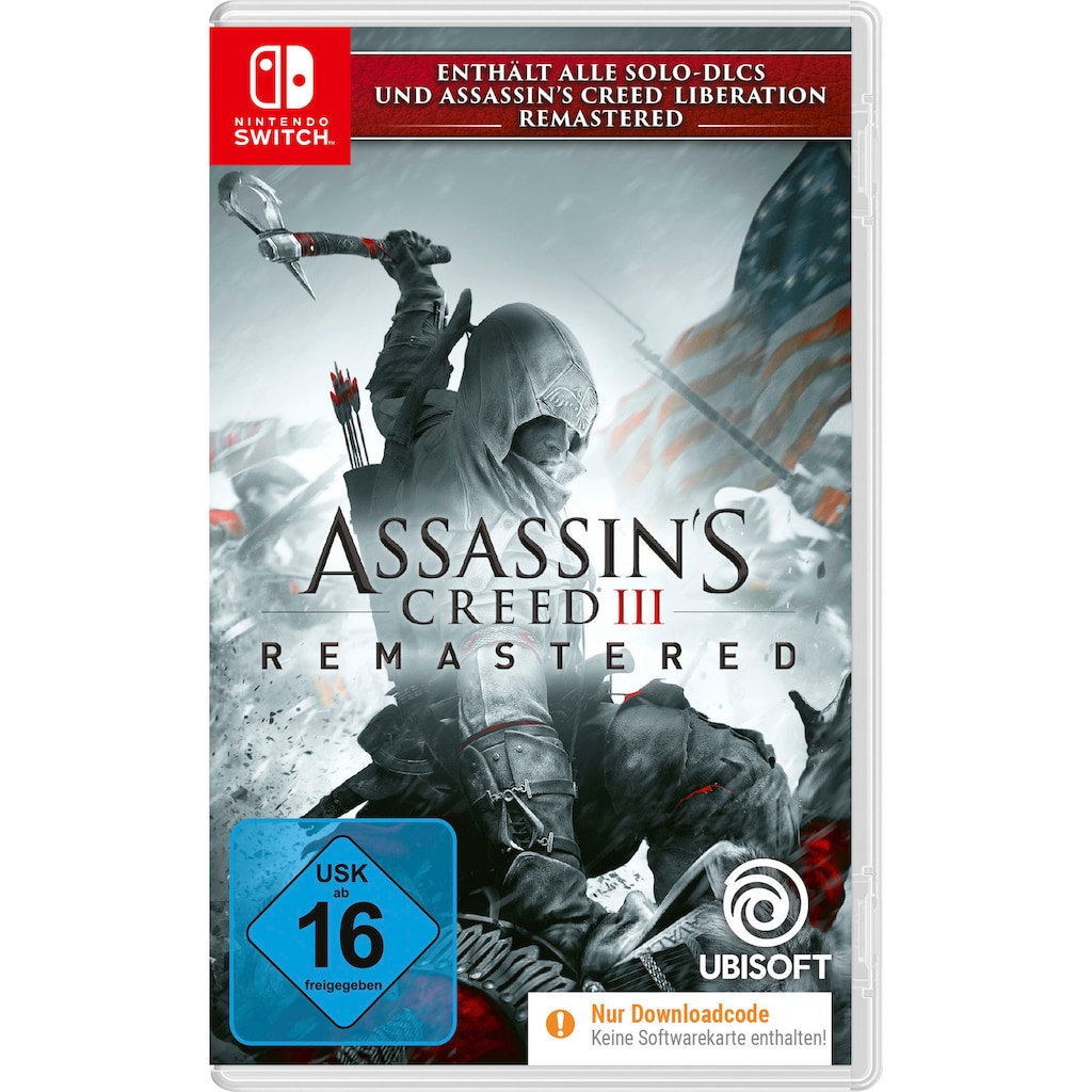 UBISOFT Spielesoftware »Assassin's Creed III Remastered«, Nintendo Switch