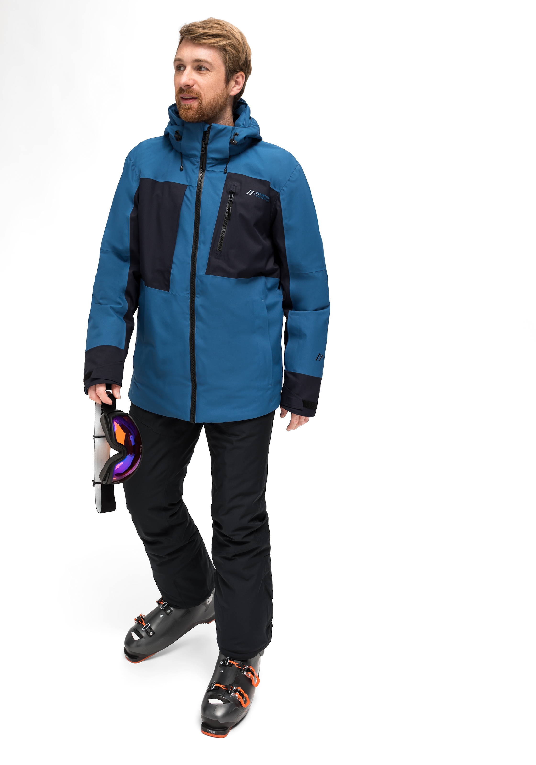 Maier Sports Skijacke »Favik M«, atmungsaktive Herren Ski-Jacke, wasserdichte und winddichte Winterjacke