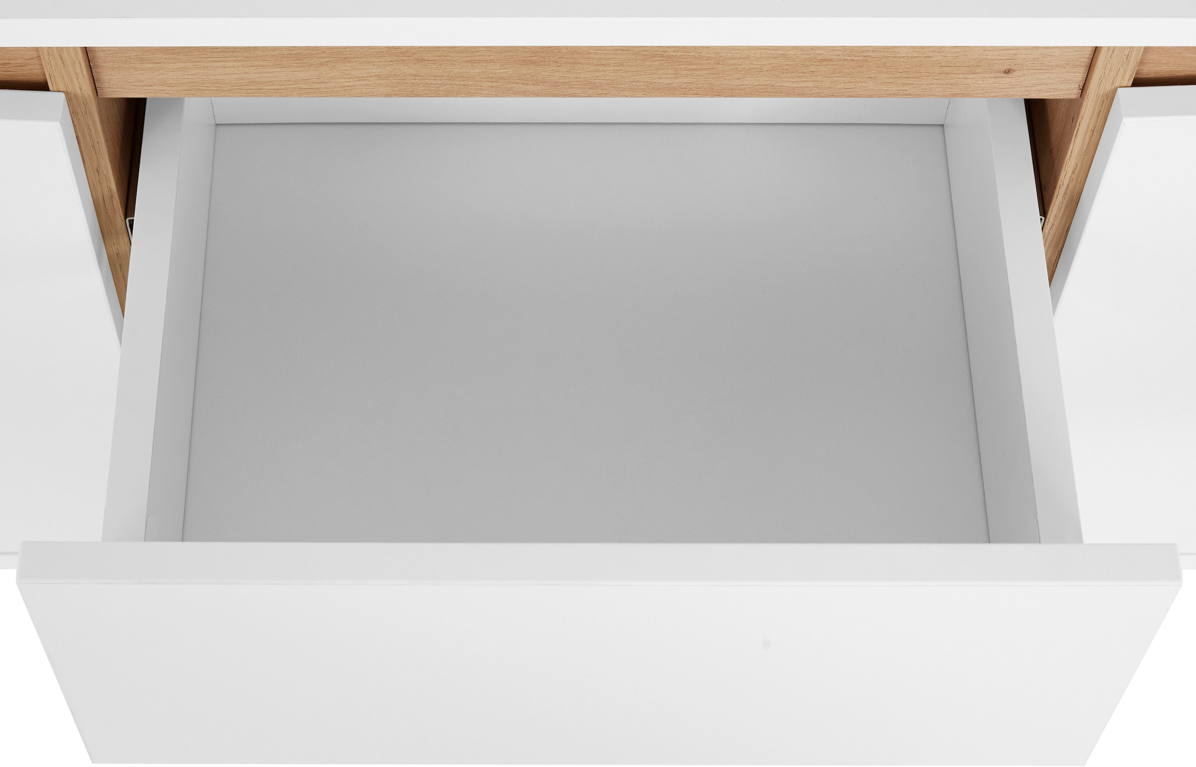 Homexperts Lowboard »VickyTV-Board, TV-Schrank«, Breite 160 cm, in matt weiß