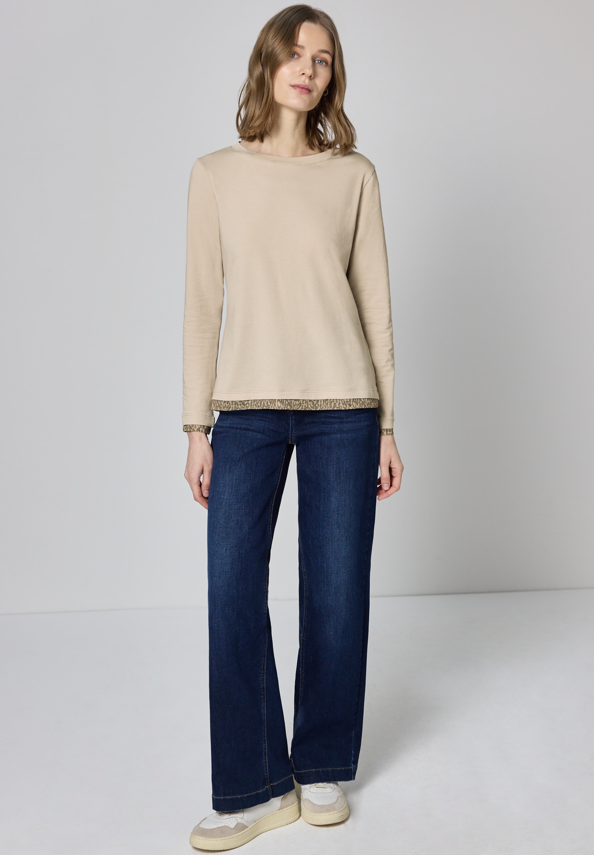 STREET ONE Langarmshirt Jersey