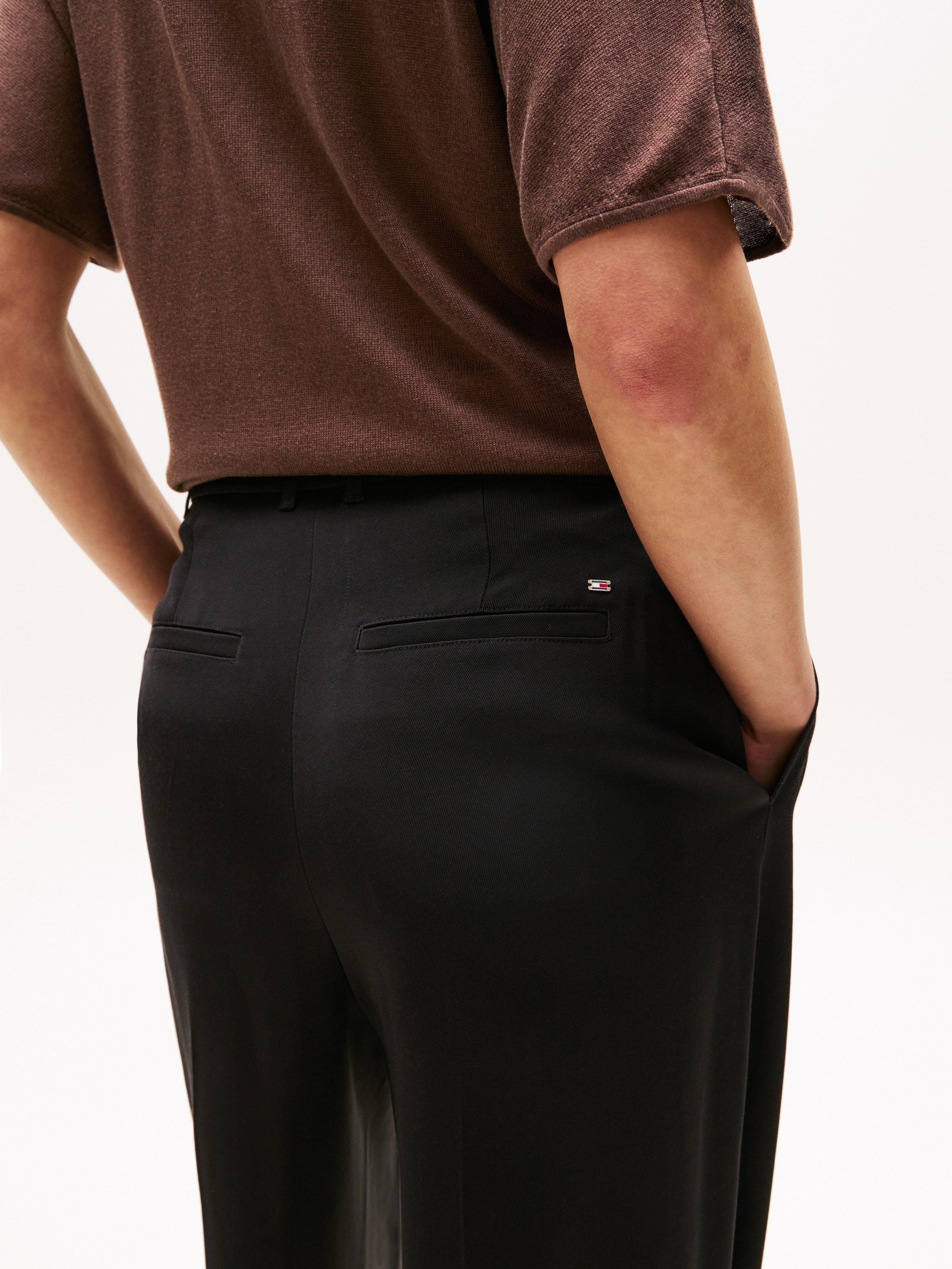Tommy Hilfiger Webhose »VIS TWILL RLXD STRAIGHT PANTS«