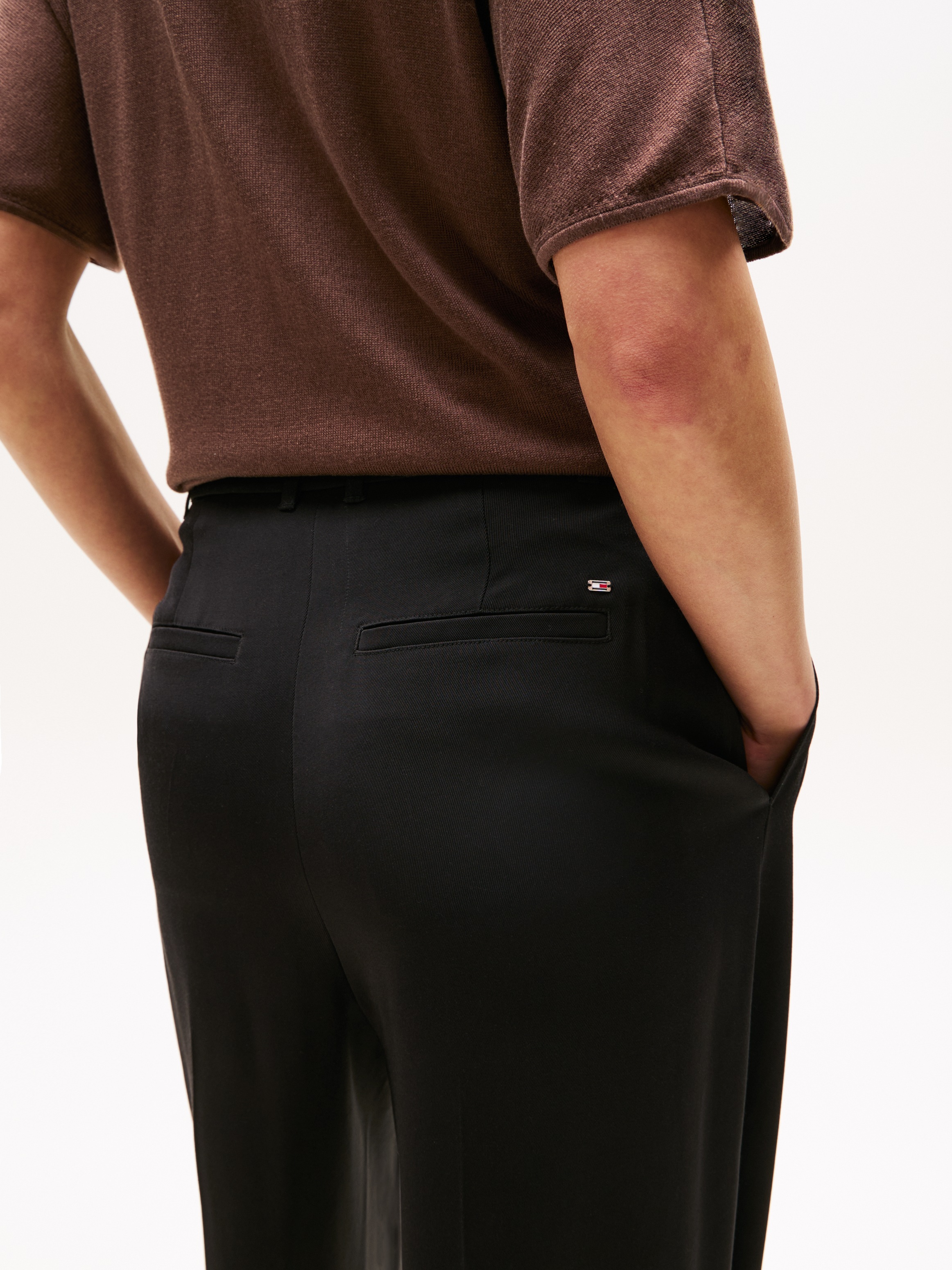 Tommy Hilfiger Webhose "VIS TWILL RLXD STRAIGHT PANTS" günstig online kaufen