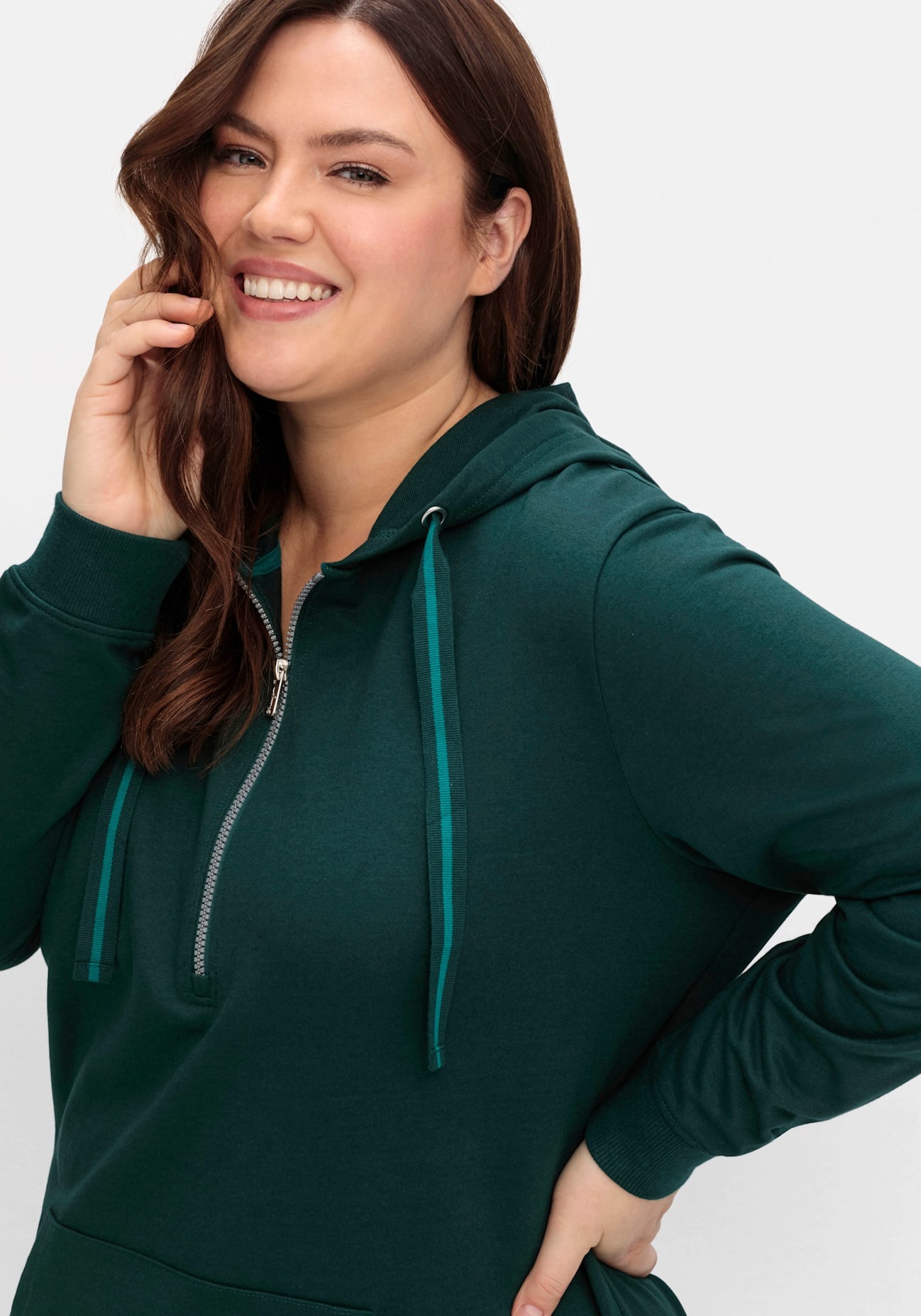 Sheego Sweatkleid "Sweatkleid" günstig online kaufen