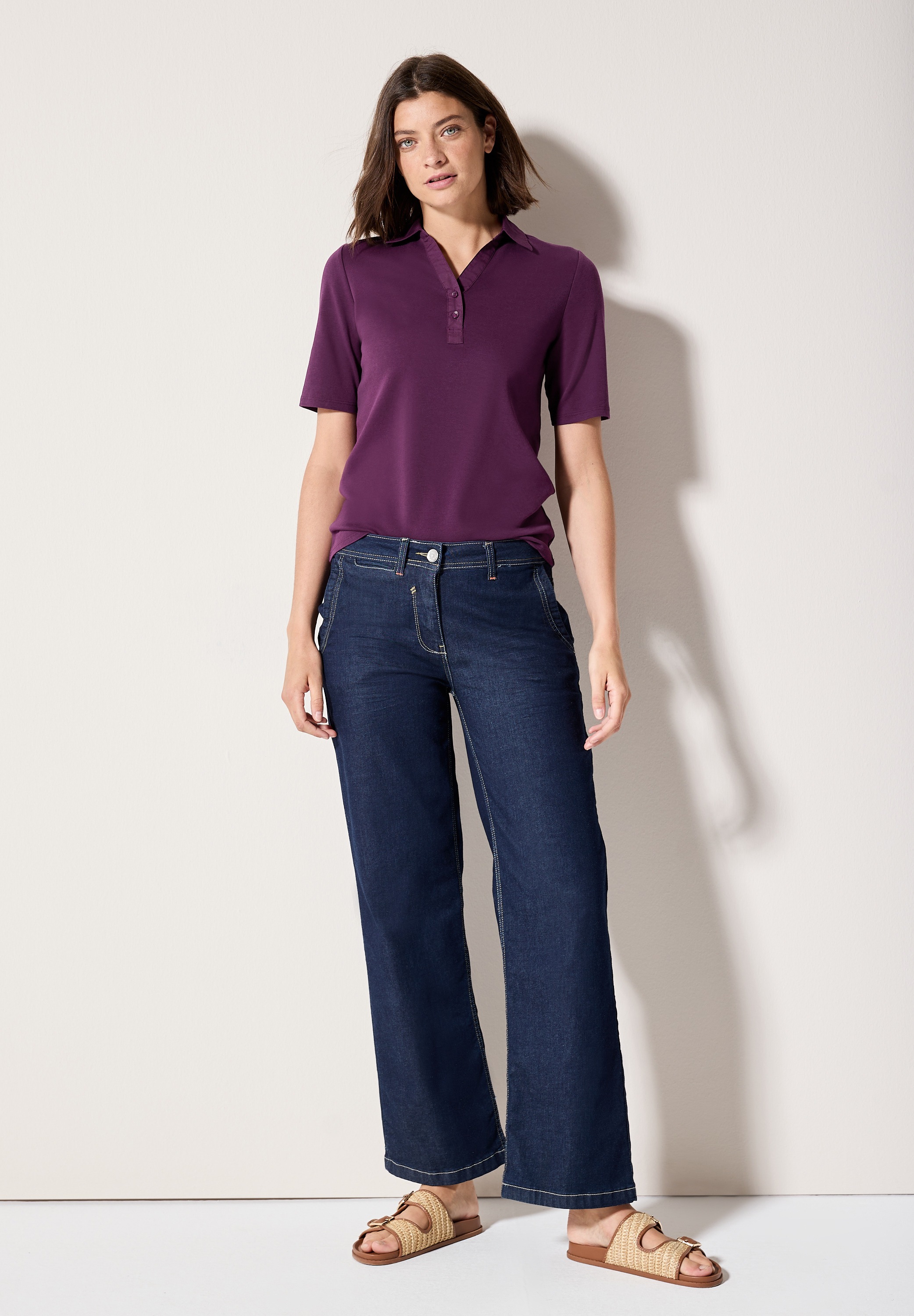 Cecil Poloshirt, aus reiner Baumwolle