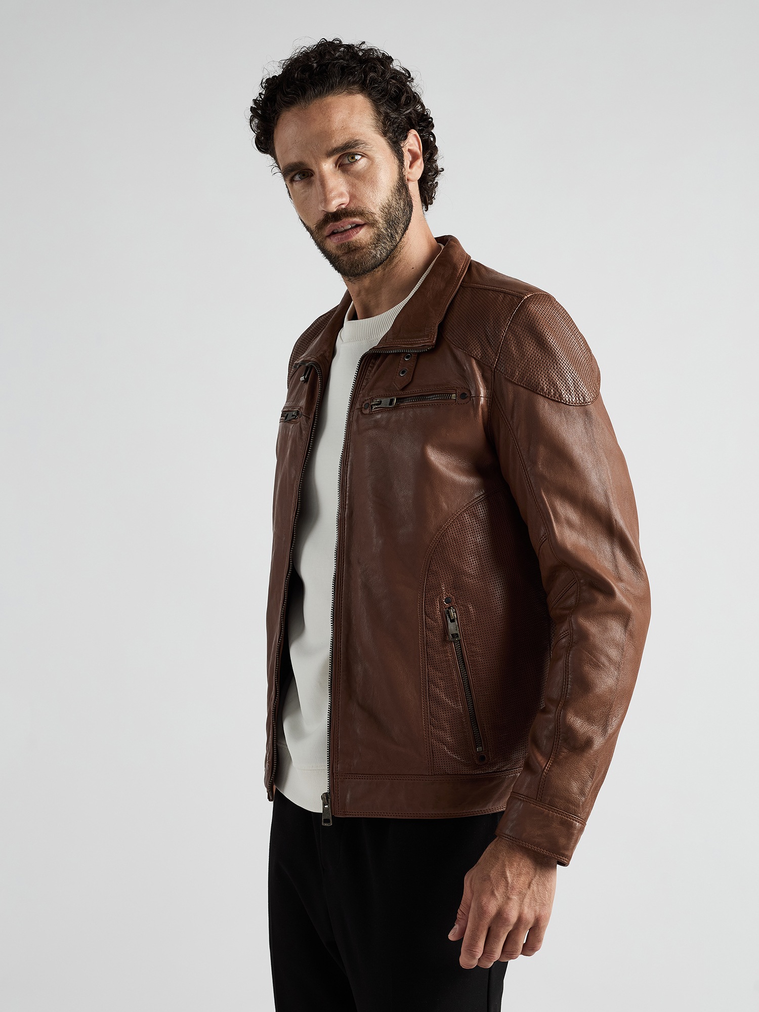 Thumbnail - JCC Lederjacke "51195"