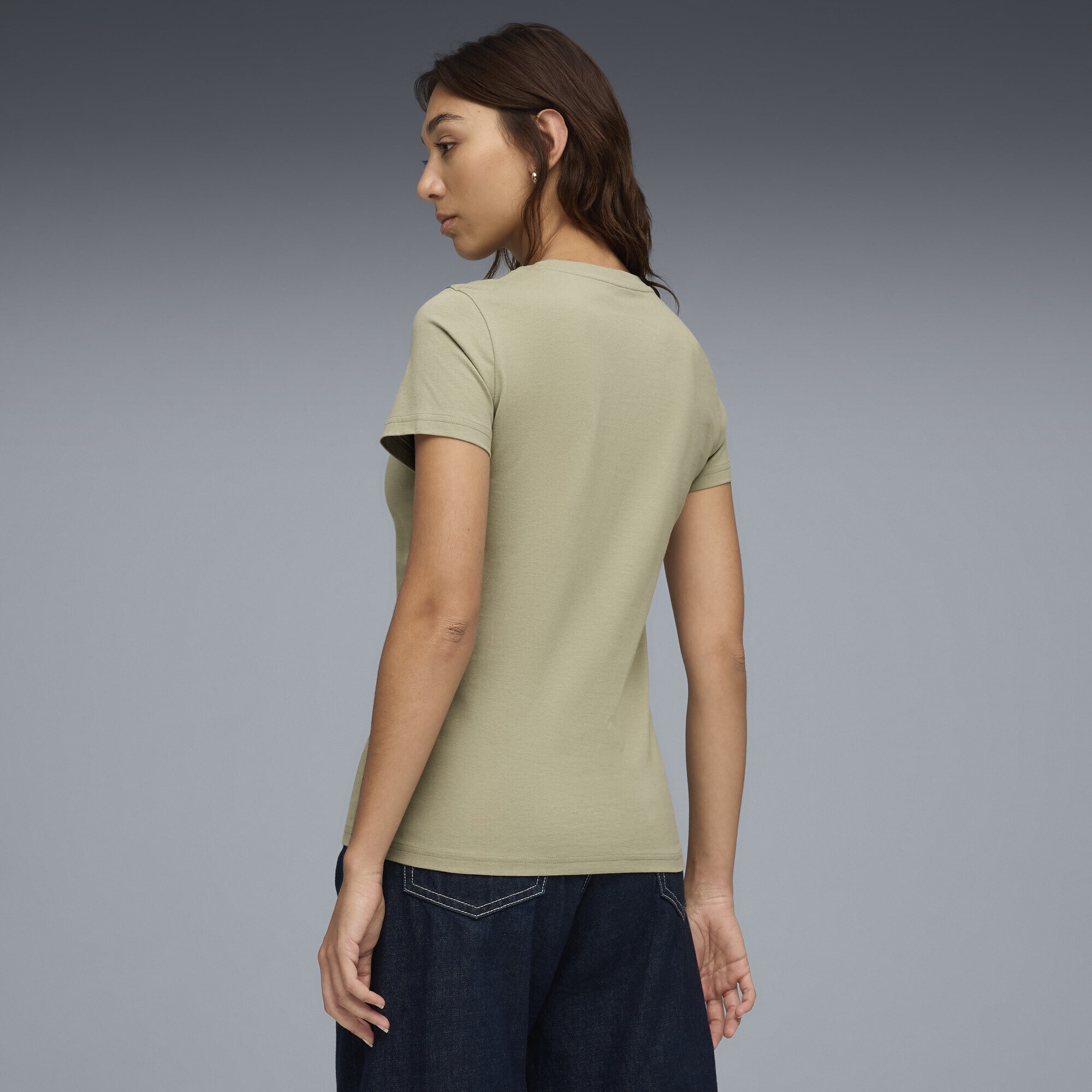 PUMA T-Shirt »Grafik Varsity T-Shirt Damen«