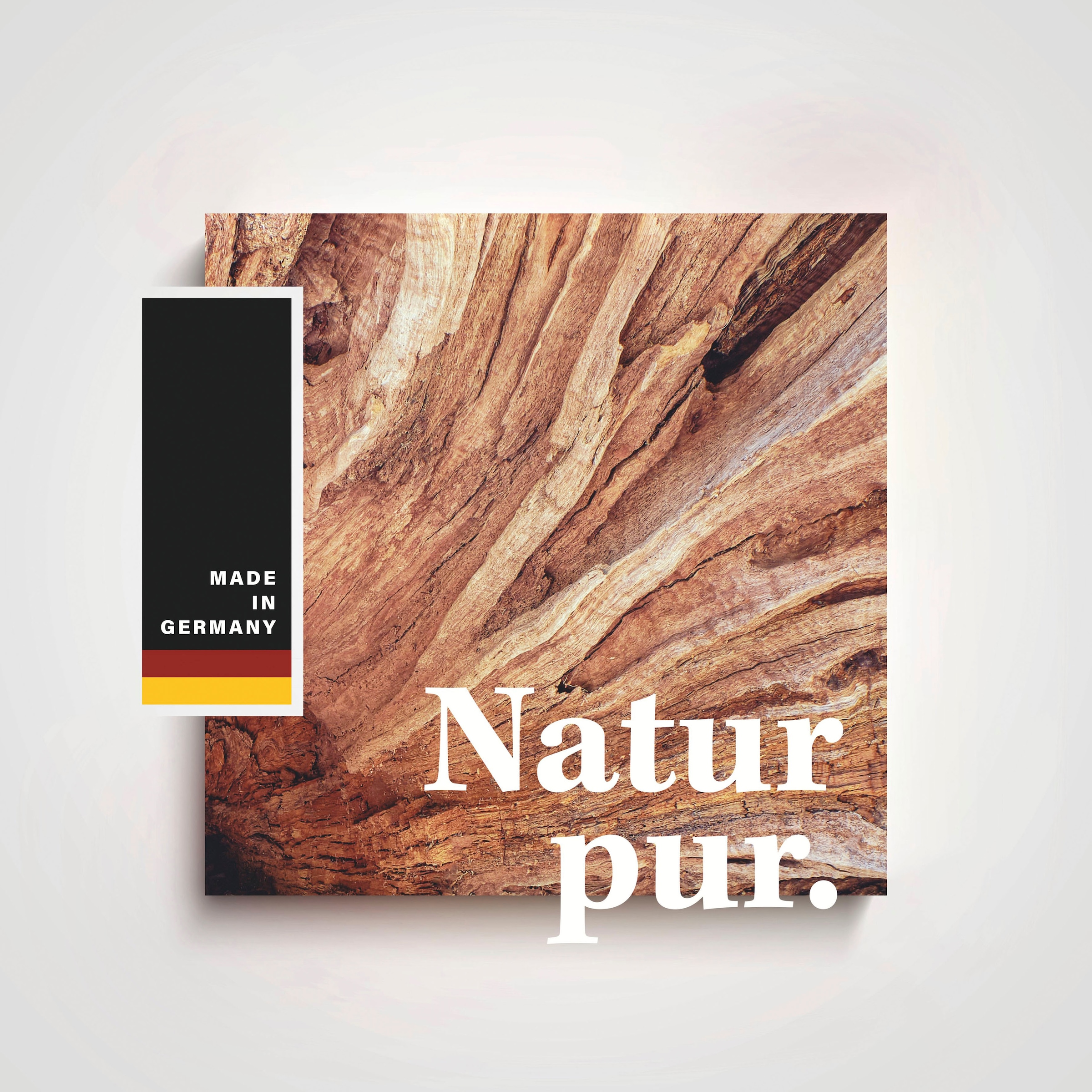 FISCHER & HONSEL Wandleuchte »Shine-Wood«, 4 flammig, Leuchtmittel LED-Modul | LED fest integriert, made in Germany, langlebige LED
