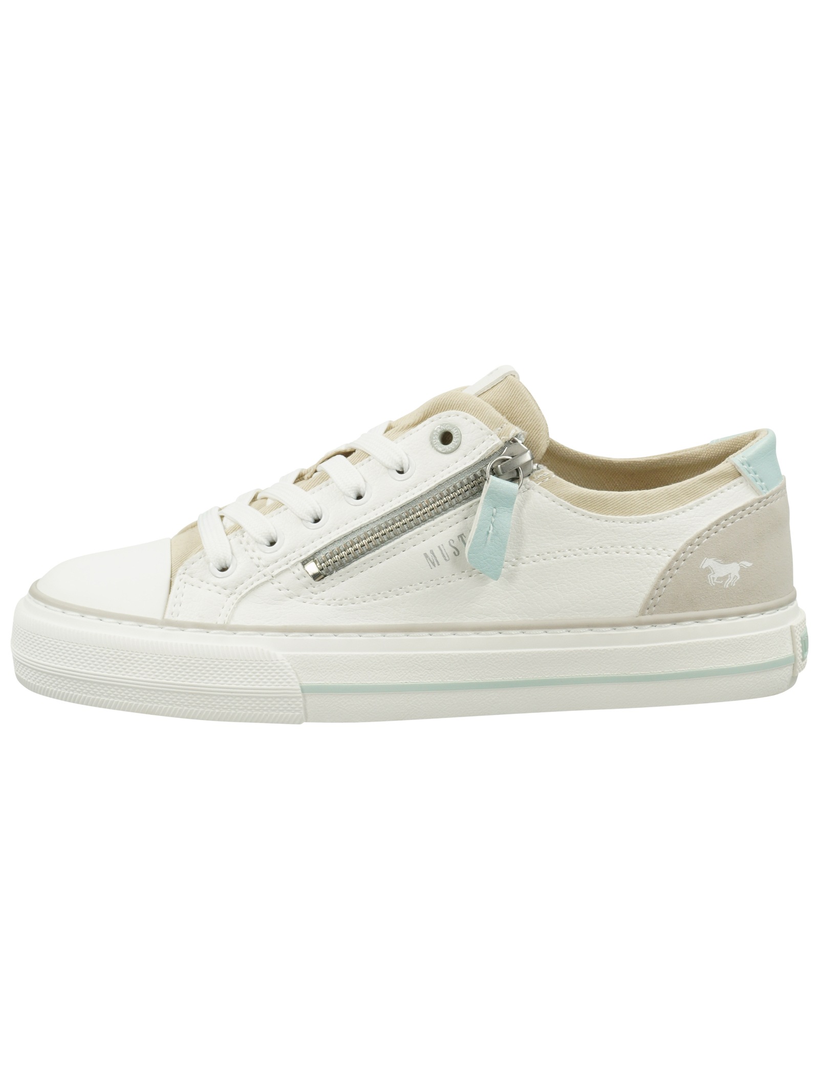 Mustang Shoes Sneaker "Mustang Shoes Sneaker Lederimitat/Textil" günstig online kaufen