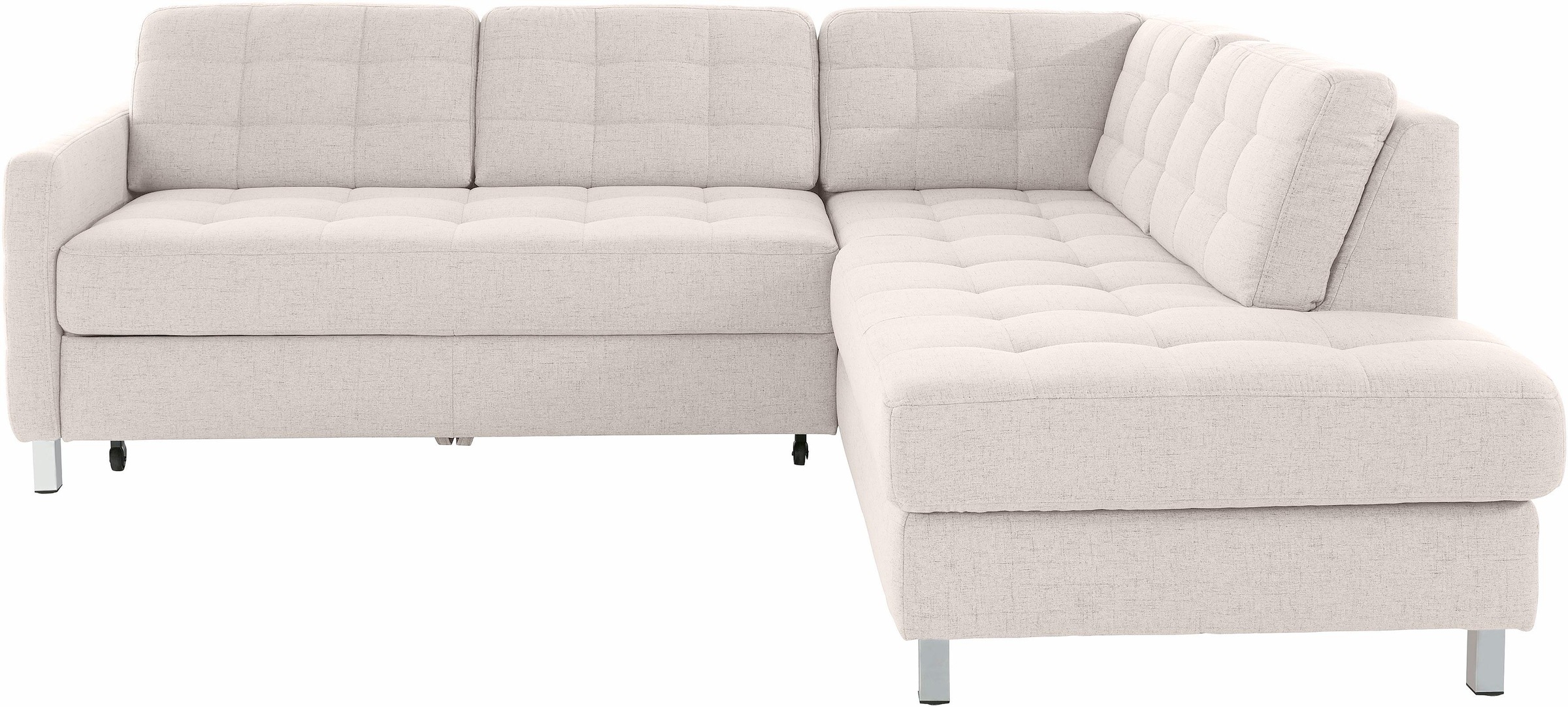 sit&more Ecksofa "Picasso L-Form" wahlweise mit Schlaffunktion und Bettkasten