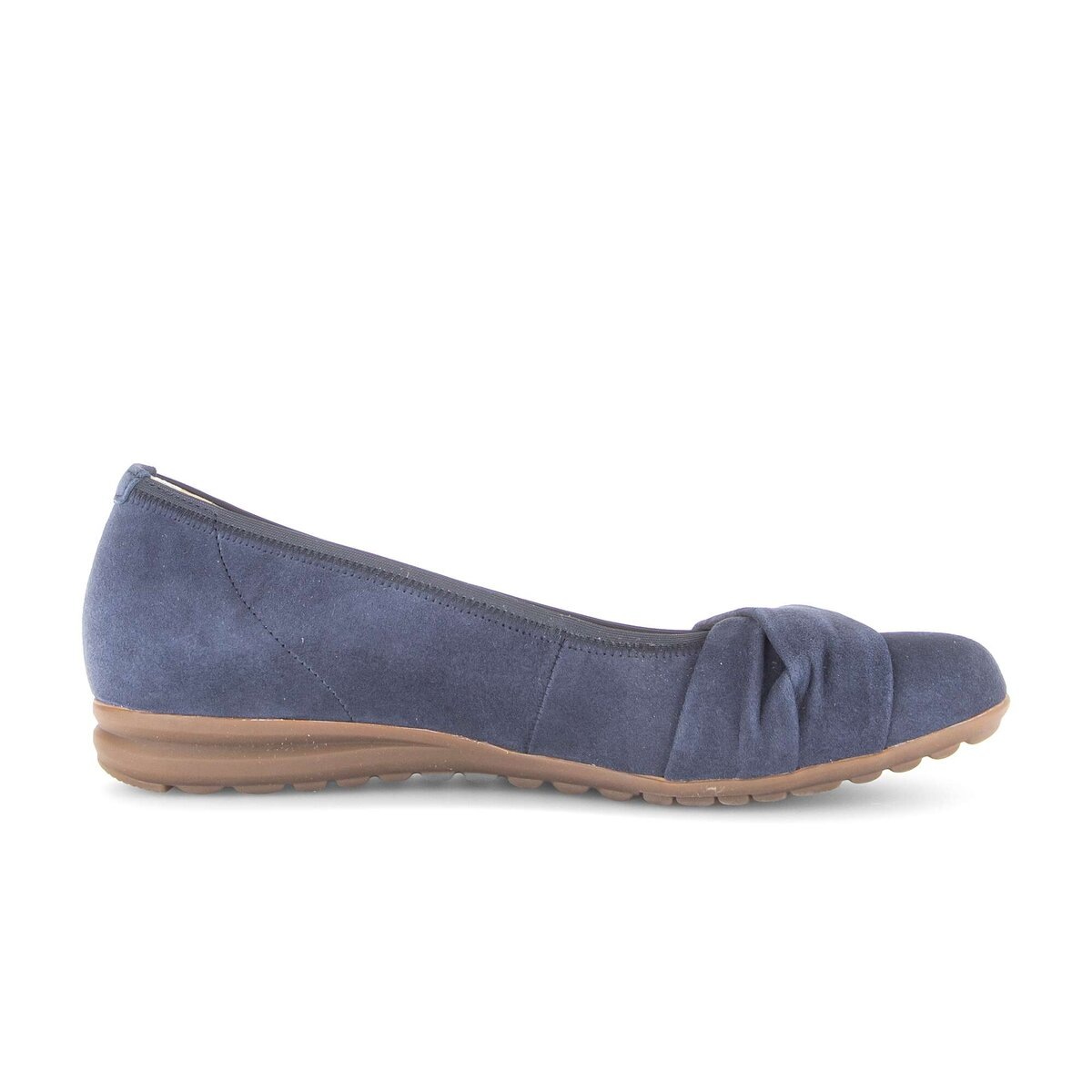 Ballerina GABOR "Sportliche Ballerina", Damen, Gr. 40, blau, Schuhe Ballerina 8