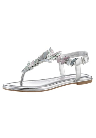 Riemchensandale »CAPRI BUTTERFLY2«, Sommerschuh, Sandalette, Zehensteg, in angesagter...