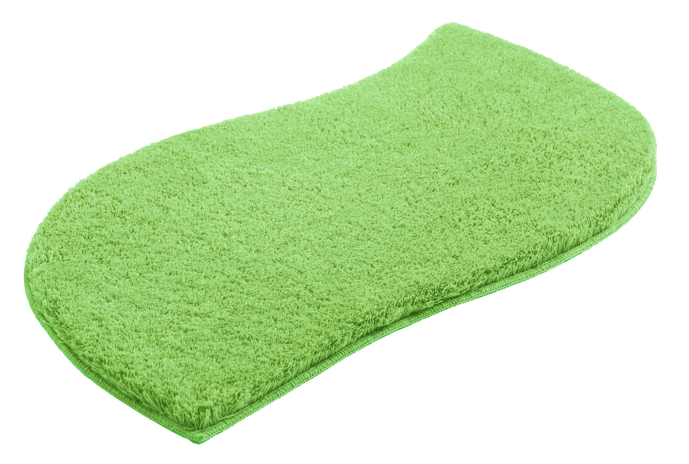 my home Badematte »Merida, Badvorleger, Badezimmer Teppich«, rutschhemmend beschichtet, fußbodenheizungsgeeignet-schnell trocknend-strapazierfähig, Badteppich, Uni Farben, rechteckig, rund & als 2-tlg. Set erhältlich