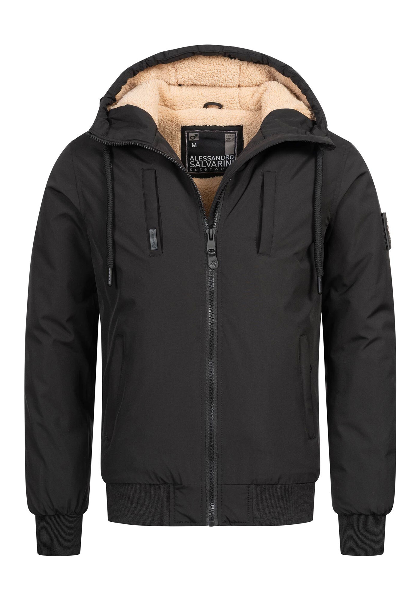 Alessandro Salvarini Winterjacke »ASPedro« innen mit warmem Teddyfell