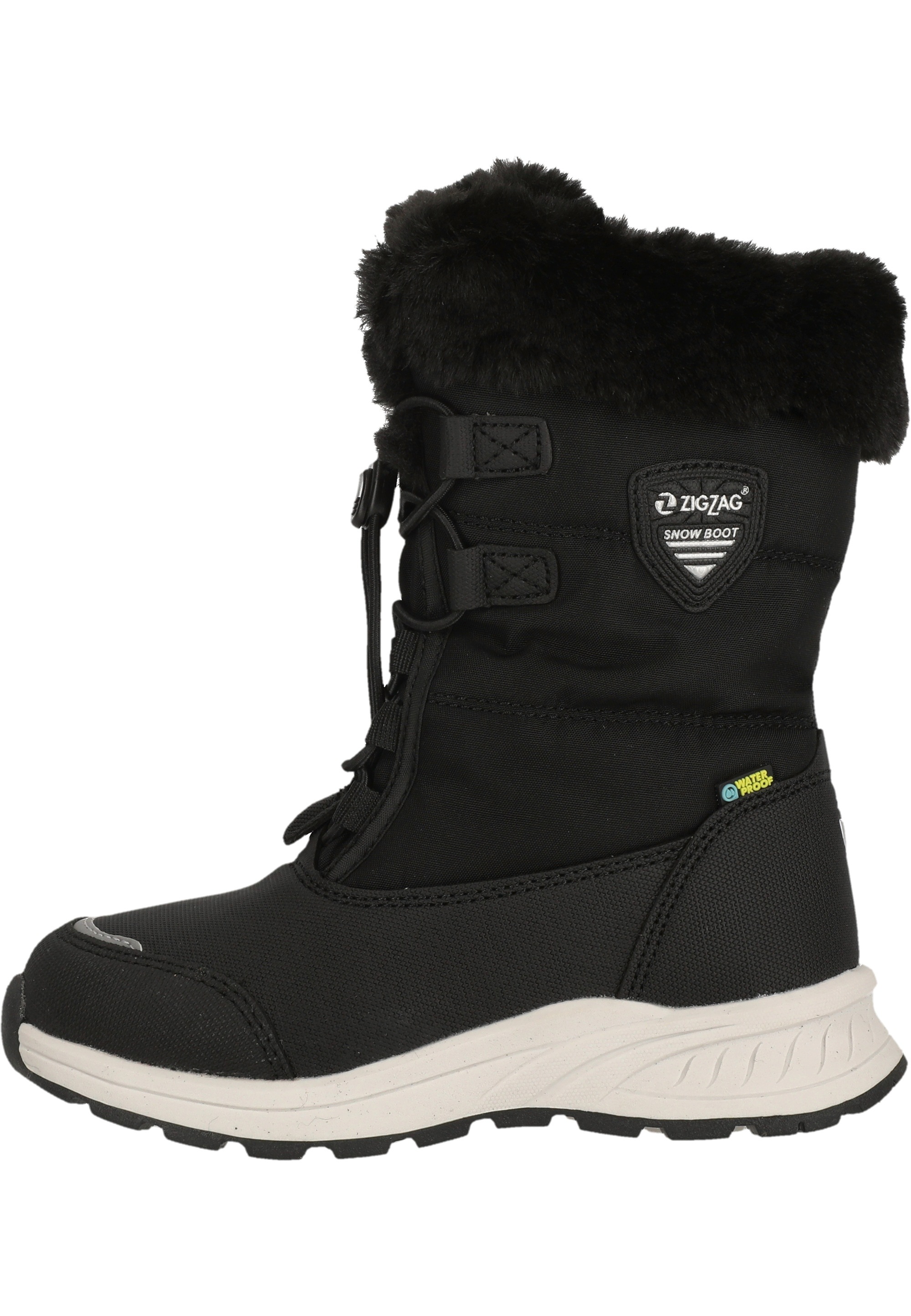 ZIGZAG Stiefel »Wesend«, mit bequemem Kunstfellbesatz und Allwetterprofil