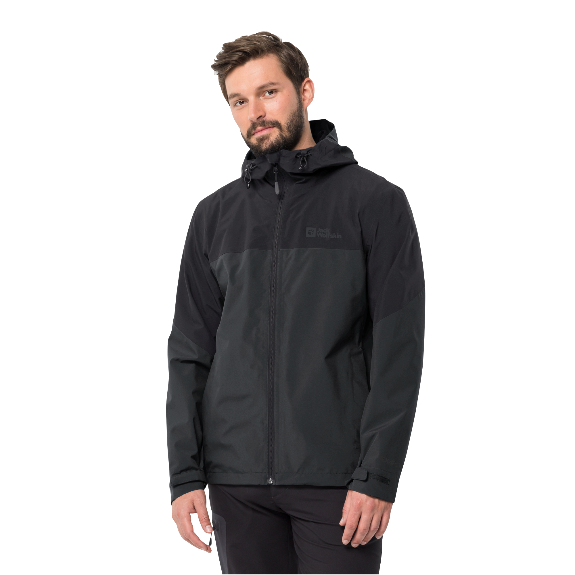 Jack Wolfskin Funktionsjacke "WEILTAL 2L JKT M", mit Kapuze