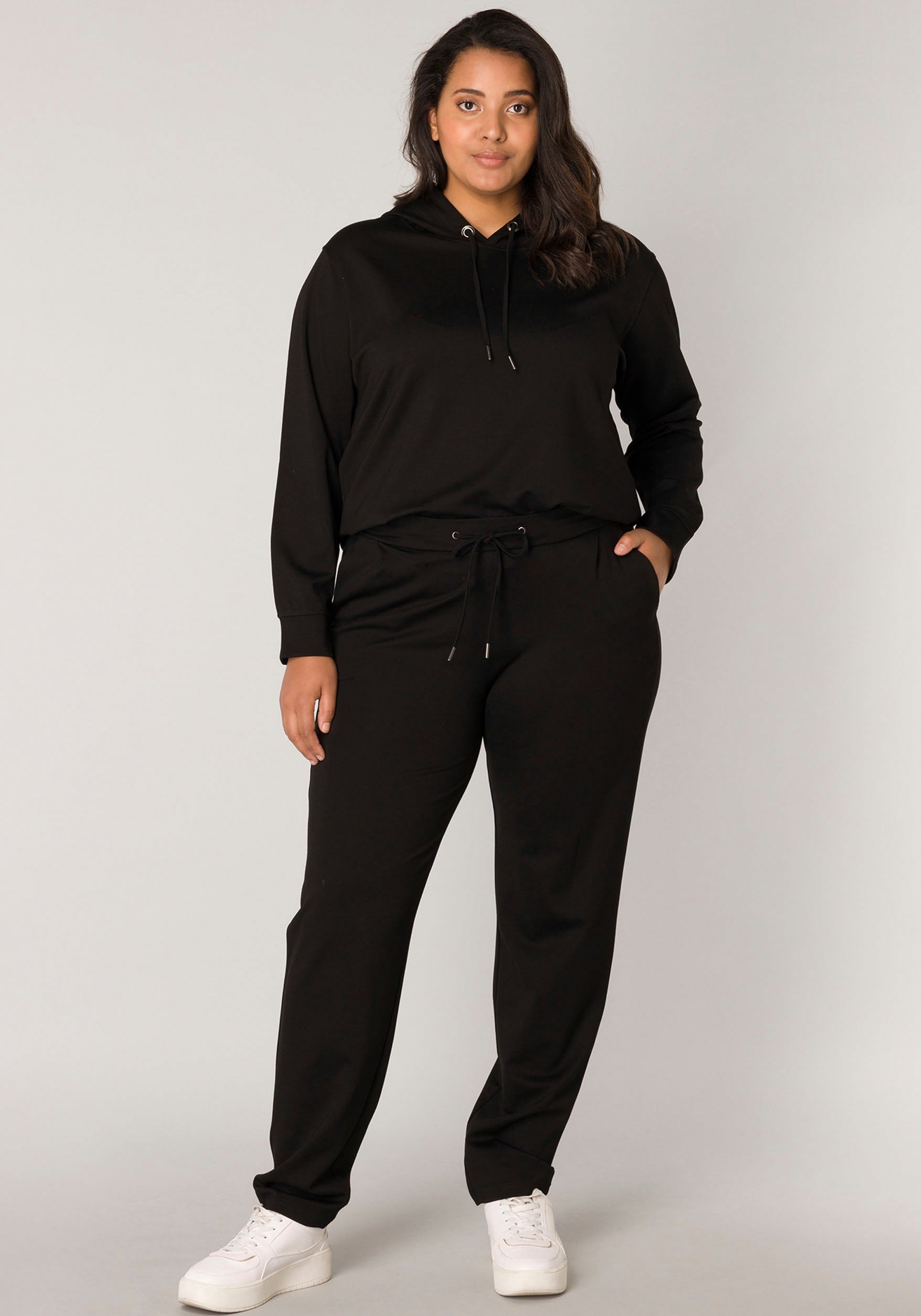 Base Level Curvy Sweathose »JOANNA«, mit Kordelzug